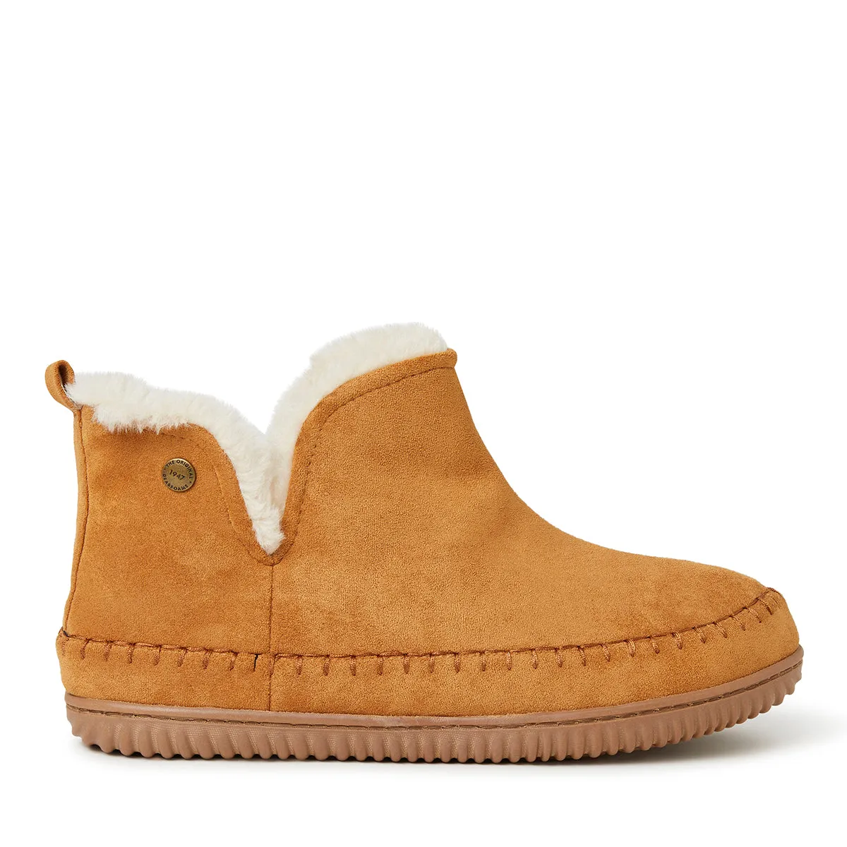 Alpine by Dearfoams Mens Brixen Bootie Slipper