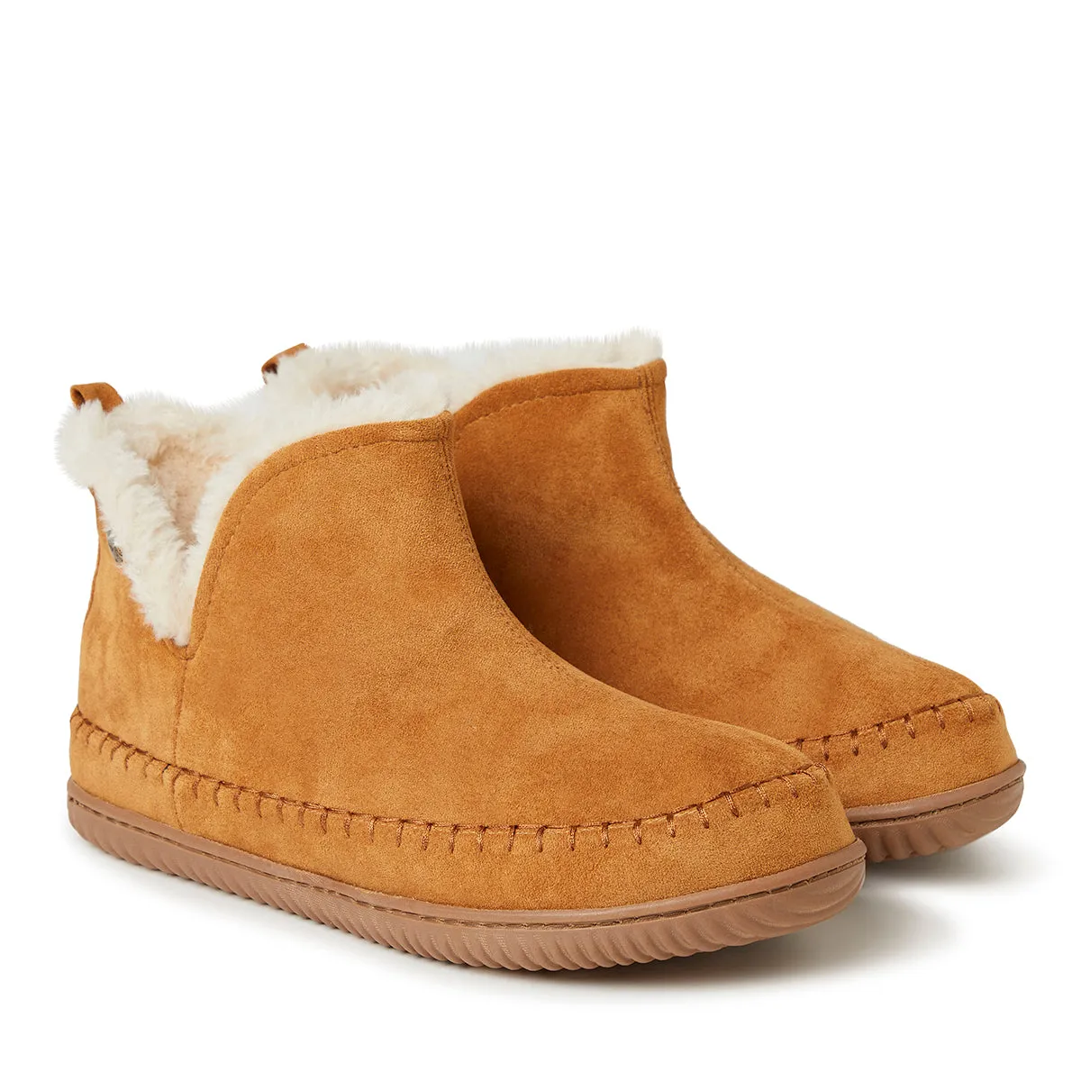 Alpine by Dearfoams Mens Brixen Bootie Slipper
