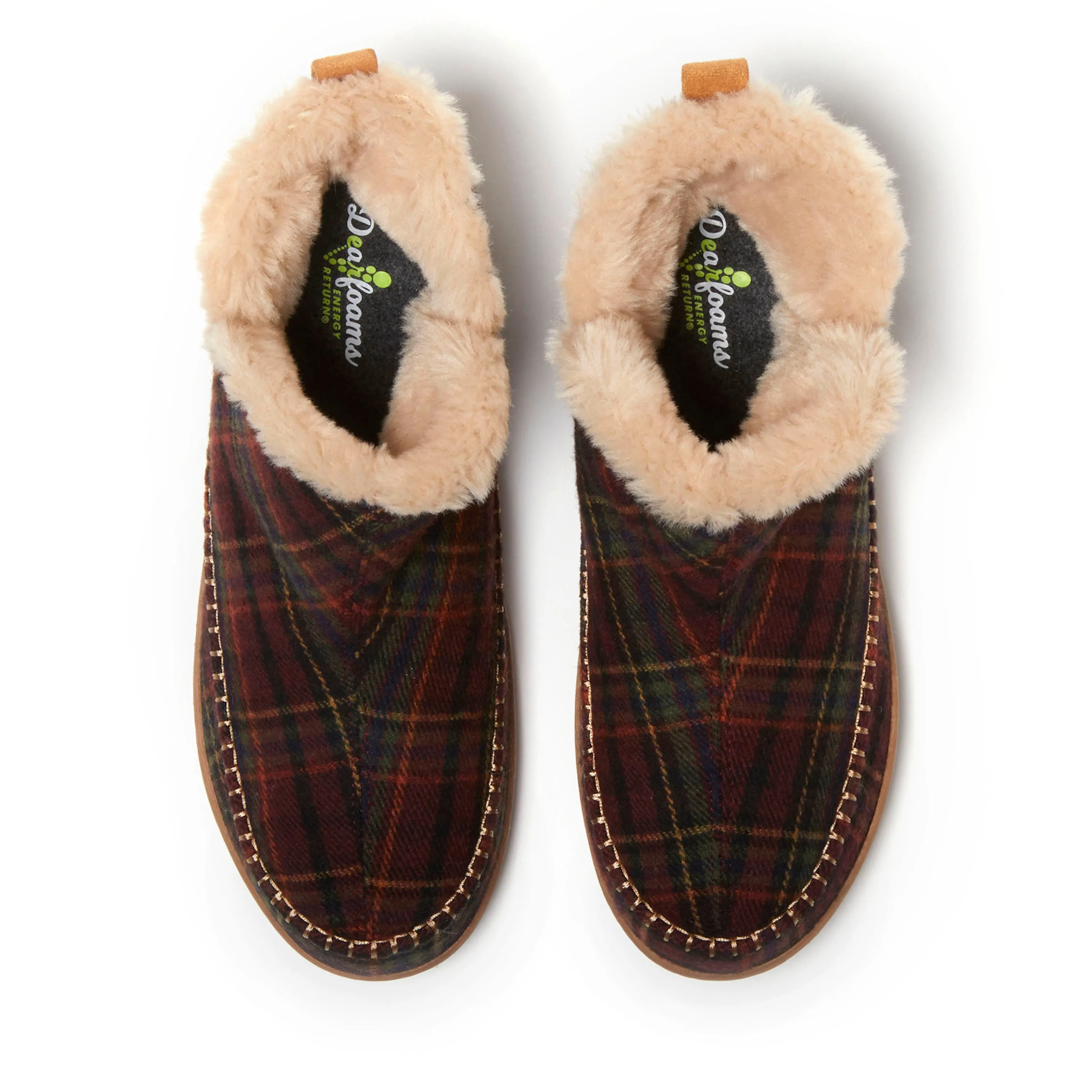 Alpine by Dearfoams Mens Brixen Bootie Slipper