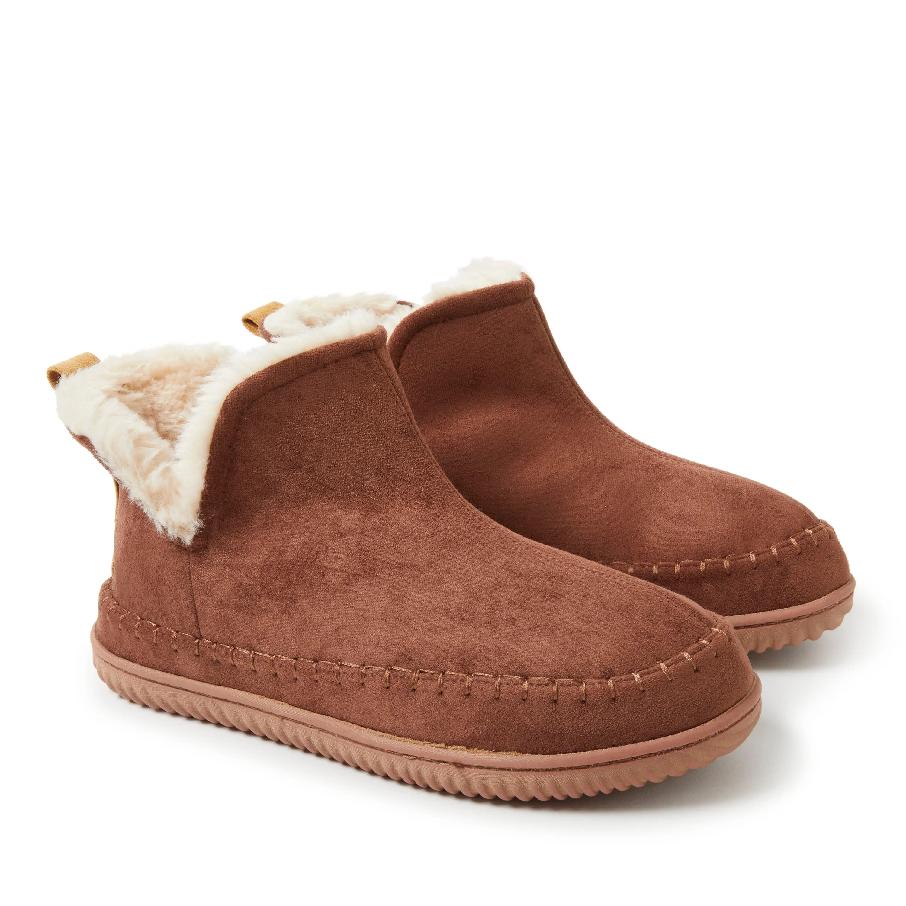 Alpine by Dearfoams Mens Brixen Bootie Slipper
