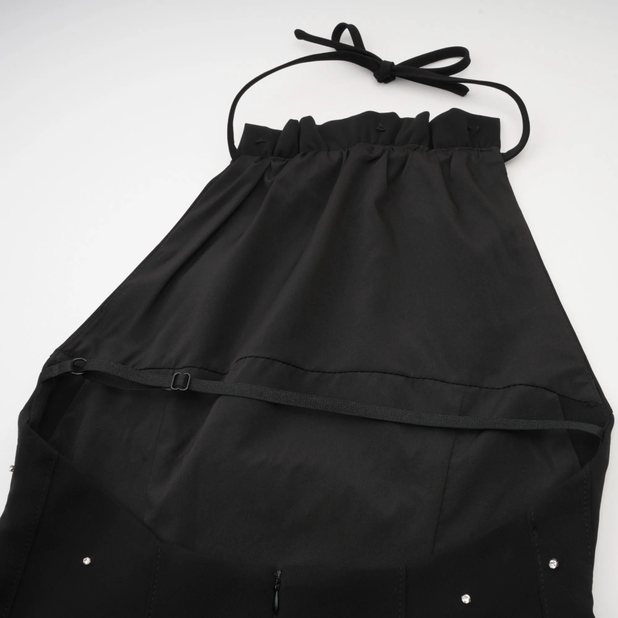 Ariane crystal-embellished scoop-back mini dress Gloria Lanvin