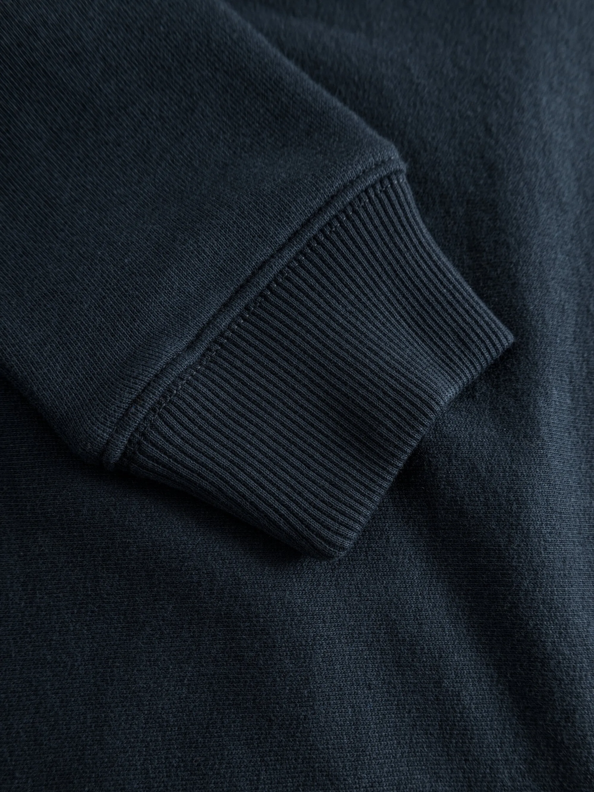 Badge crew neck sweat - Total Eclipse Knowledge Cotton