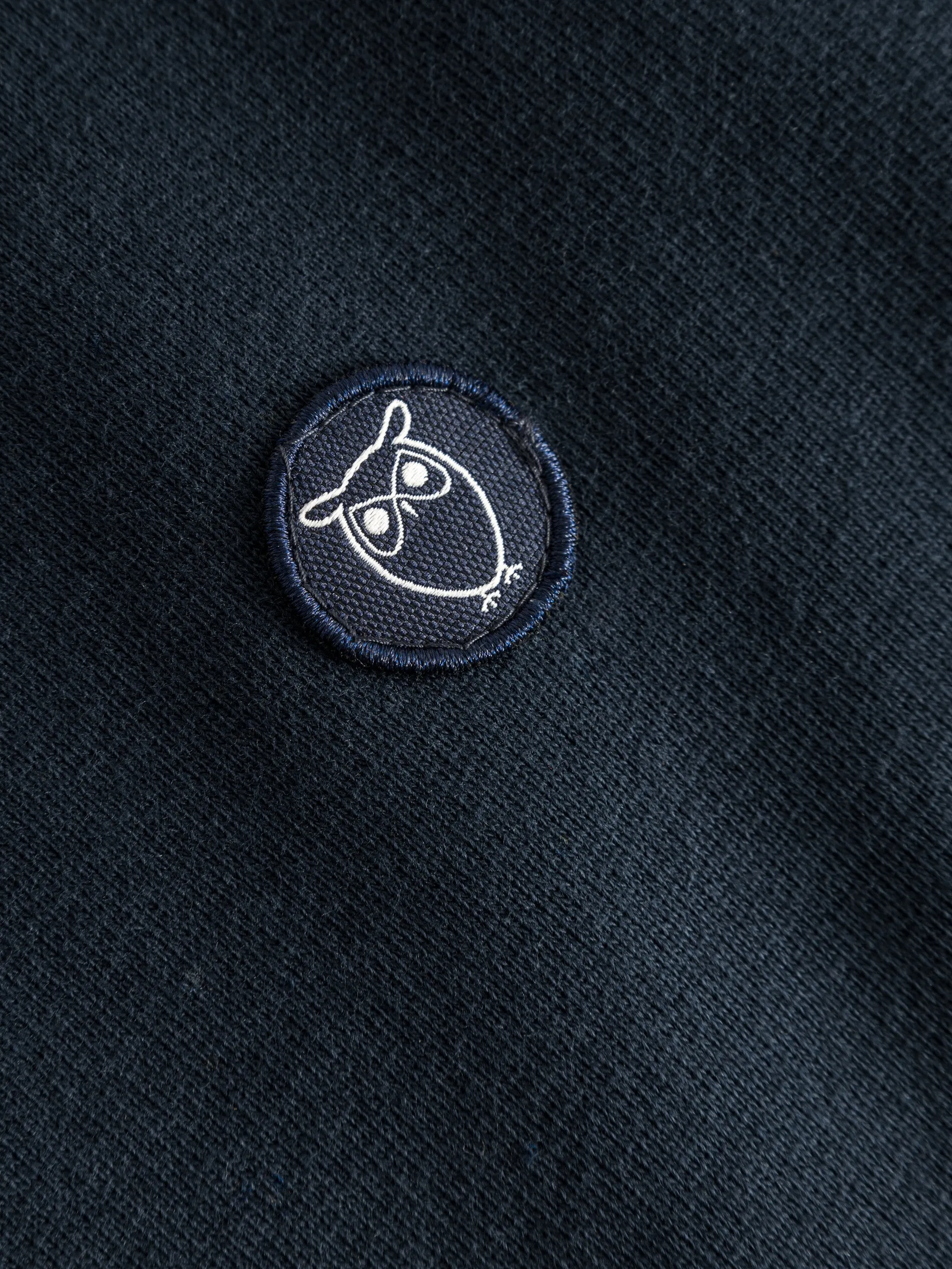 Badge crew neck sweat - Total Eclipse Knowledge Cotton