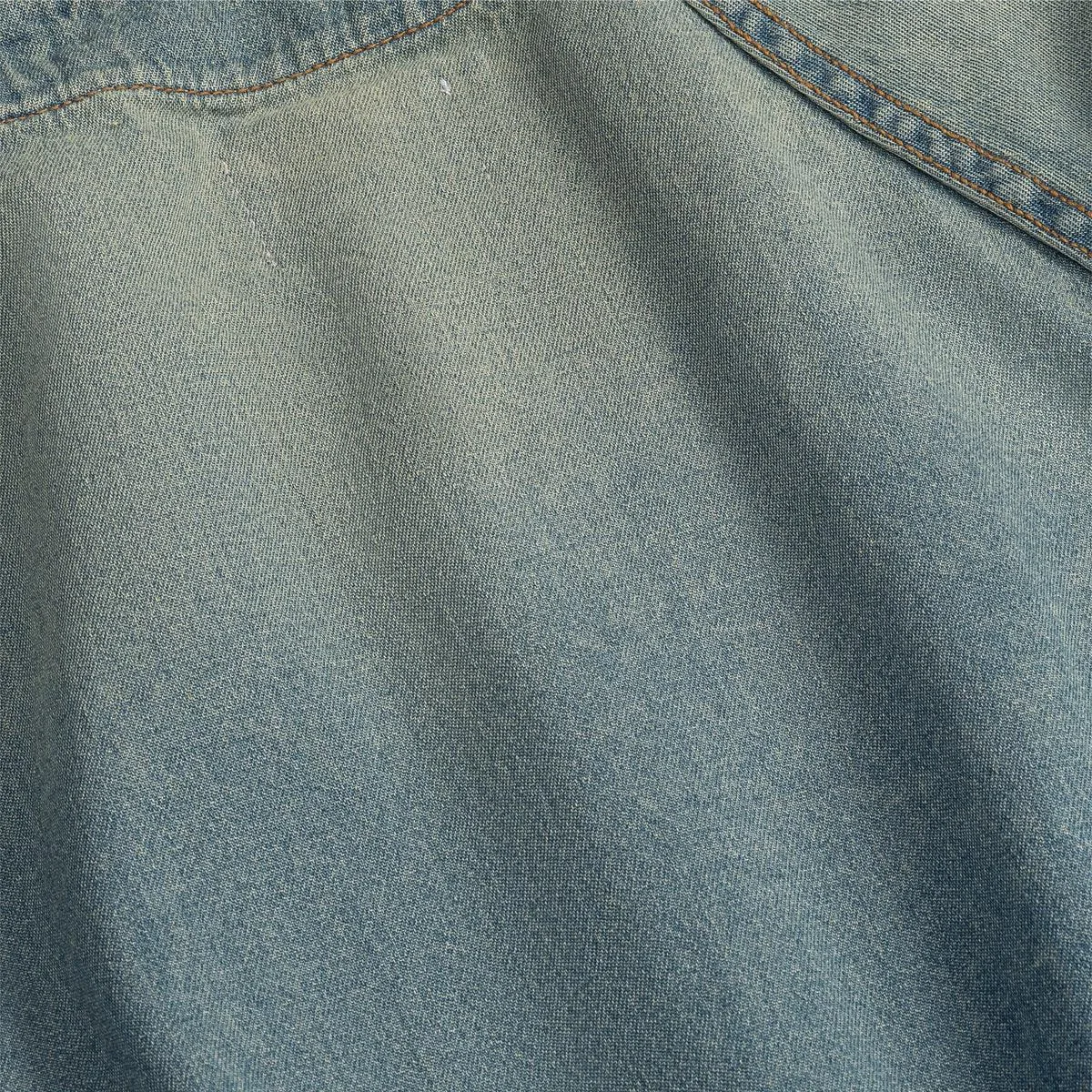 Baseball Denim Shirt 'Dark Indigo'