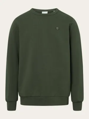 Basic badge sweat - Forrest Night Knowledge Cotton