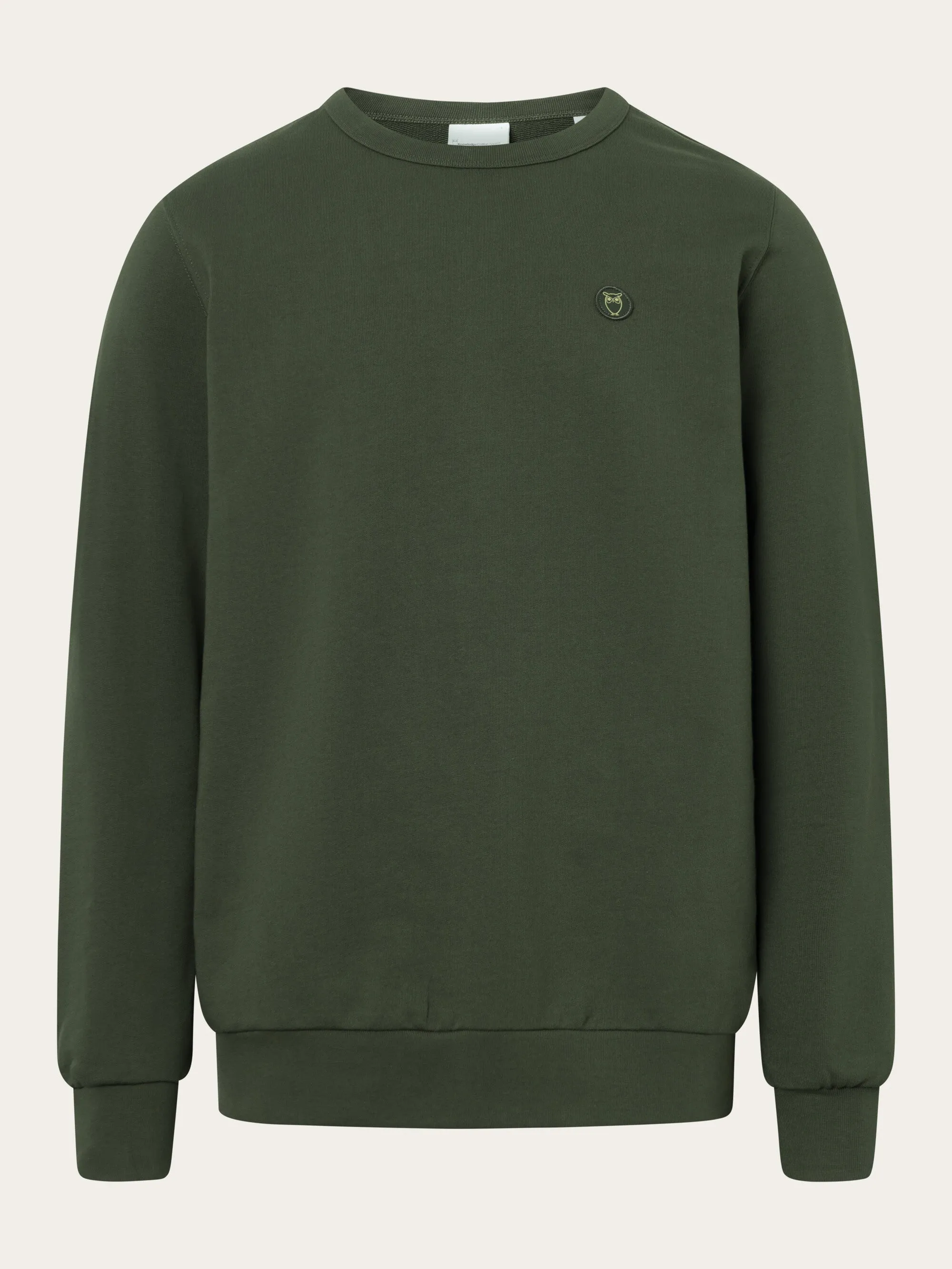 Basic badge sweat - Forrest Night Knowledge Cotton