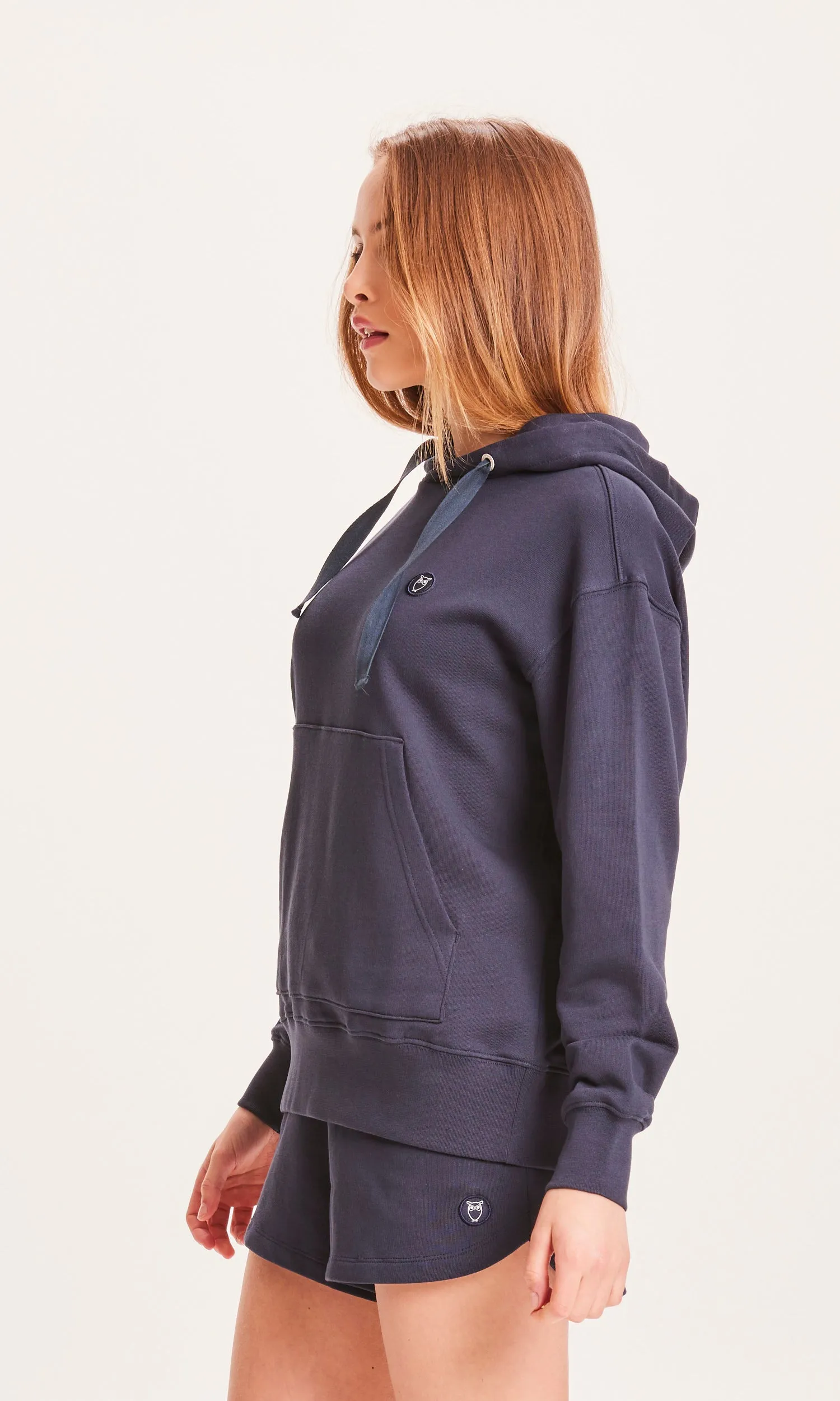 Basic hoodie sweat - Total Eclipse Knowledge Cotton