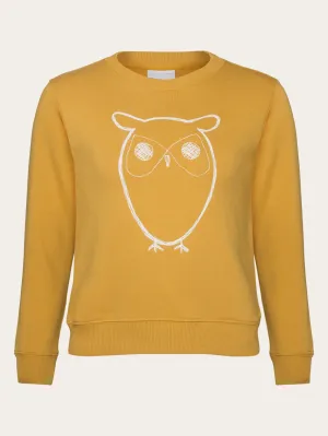 Big owl sweat - Tinsel Knowledge Cotton
