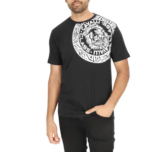 Cavalli Class Mens Black/White T-Shirt