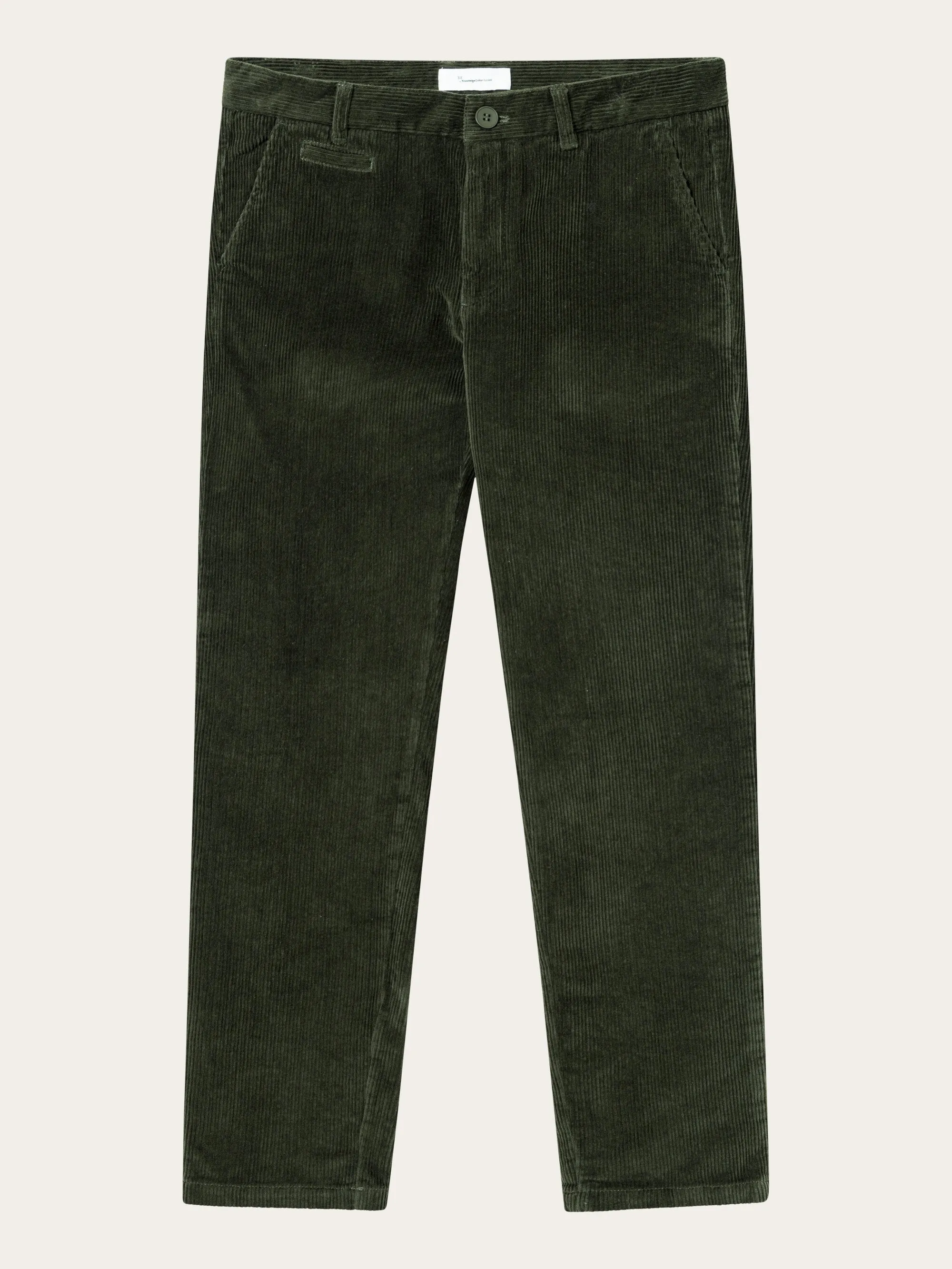 CHUCK regular 8-wales corduroy chino pants - Forrest Night Knowledge Cotton