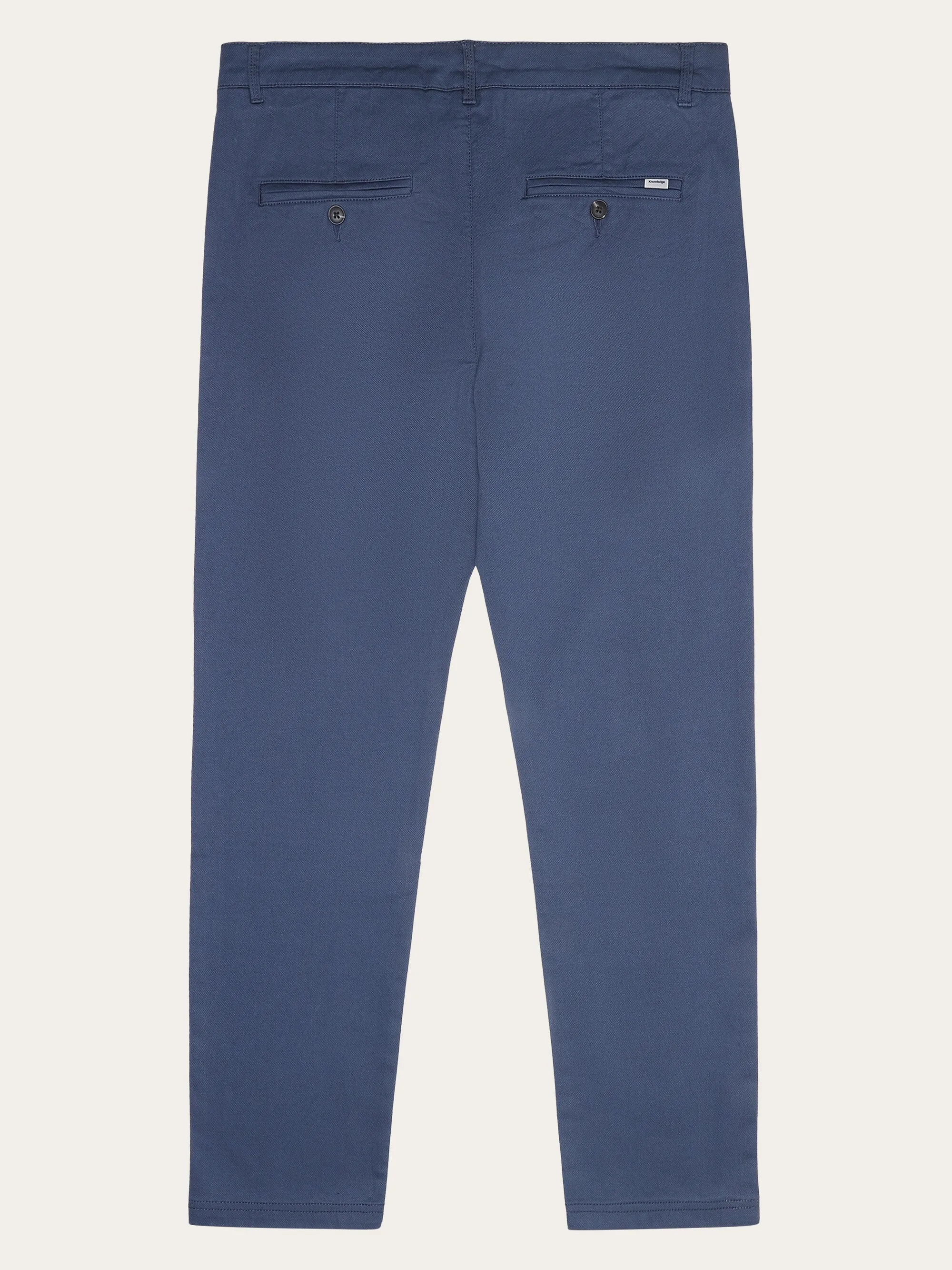 CHUCK regular canvas pants - GOTS/Vegan - Vintage Indigo Knowledge Cotton
