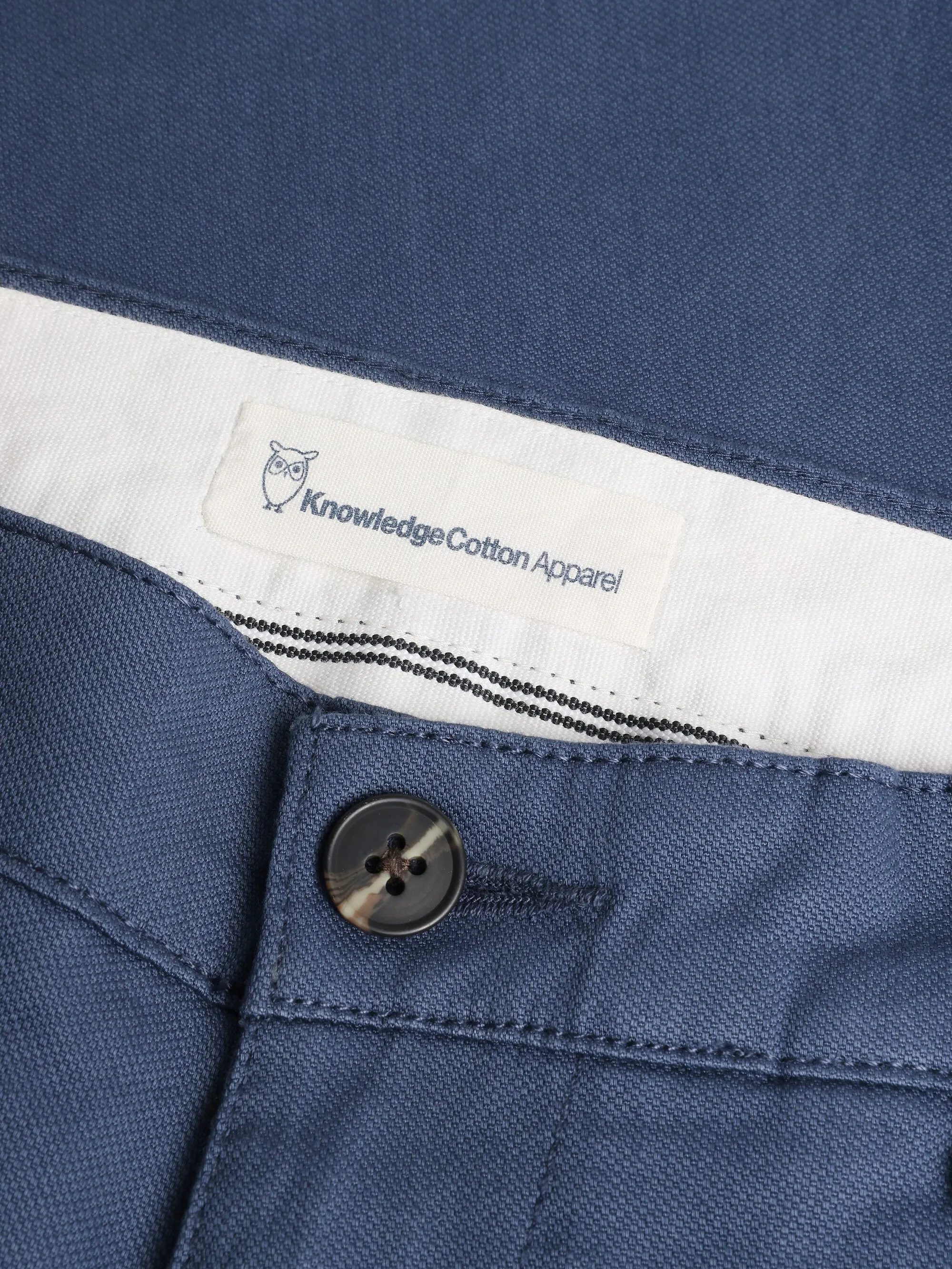 CHUCK regular canvas pants - GOTS/Vegan - Vintage Indigo Knowledge Cotton