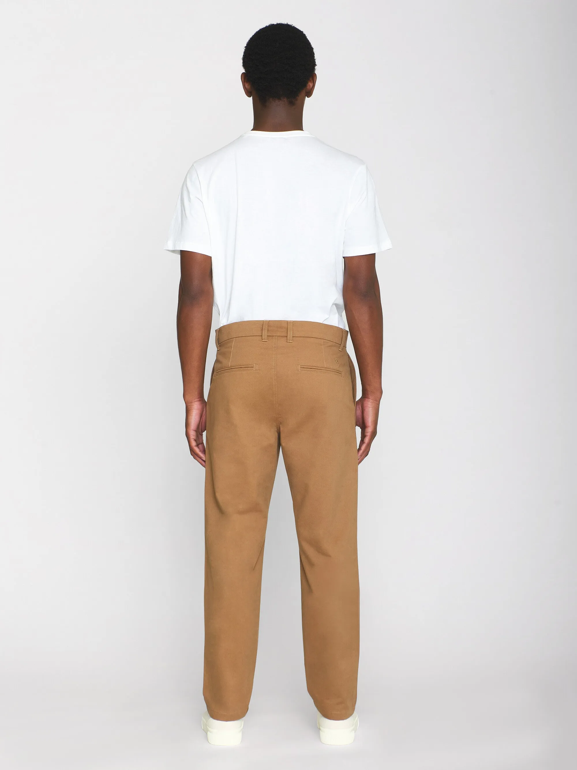 CHUCK regular twill chino pants - Tuffet Knowledge Cotton