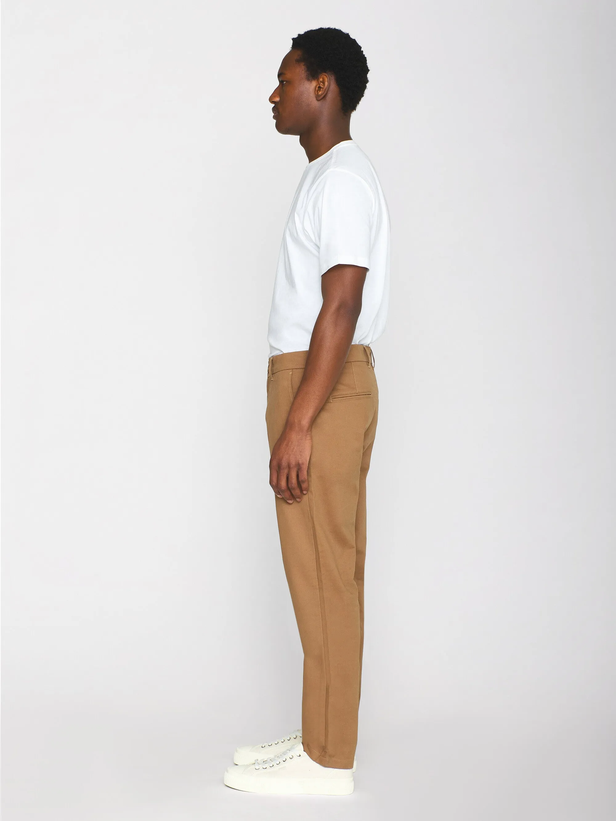CHUCK regular twill chino pants - Tuffet Knowledge Cotton