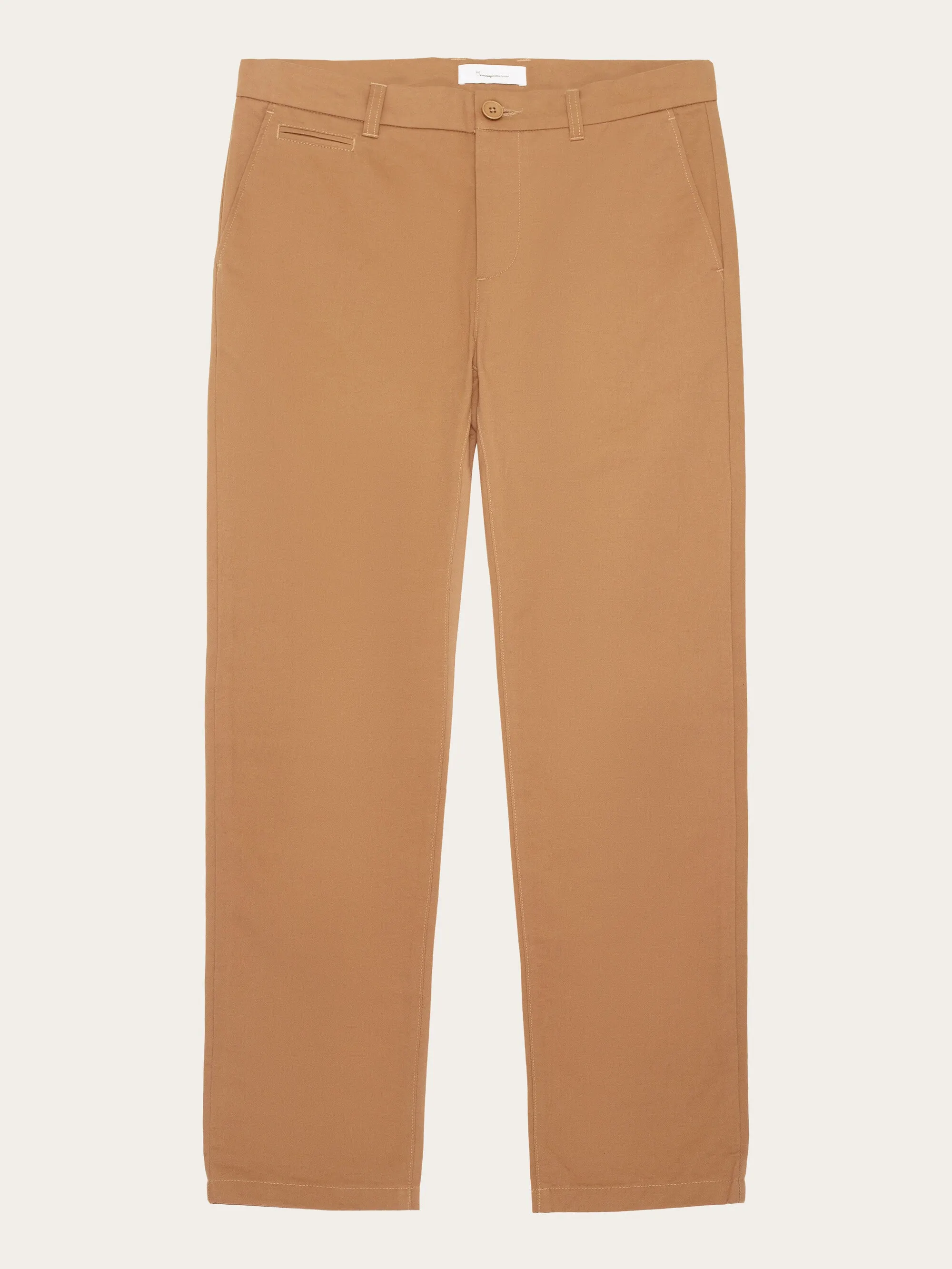 CHUCK regular twill chino pants - Tuffet Knowledge Cotton