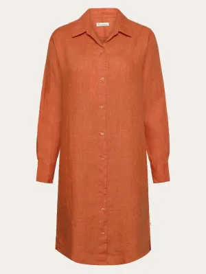 Classic linen dress - Langoustino Knowledge Cotton