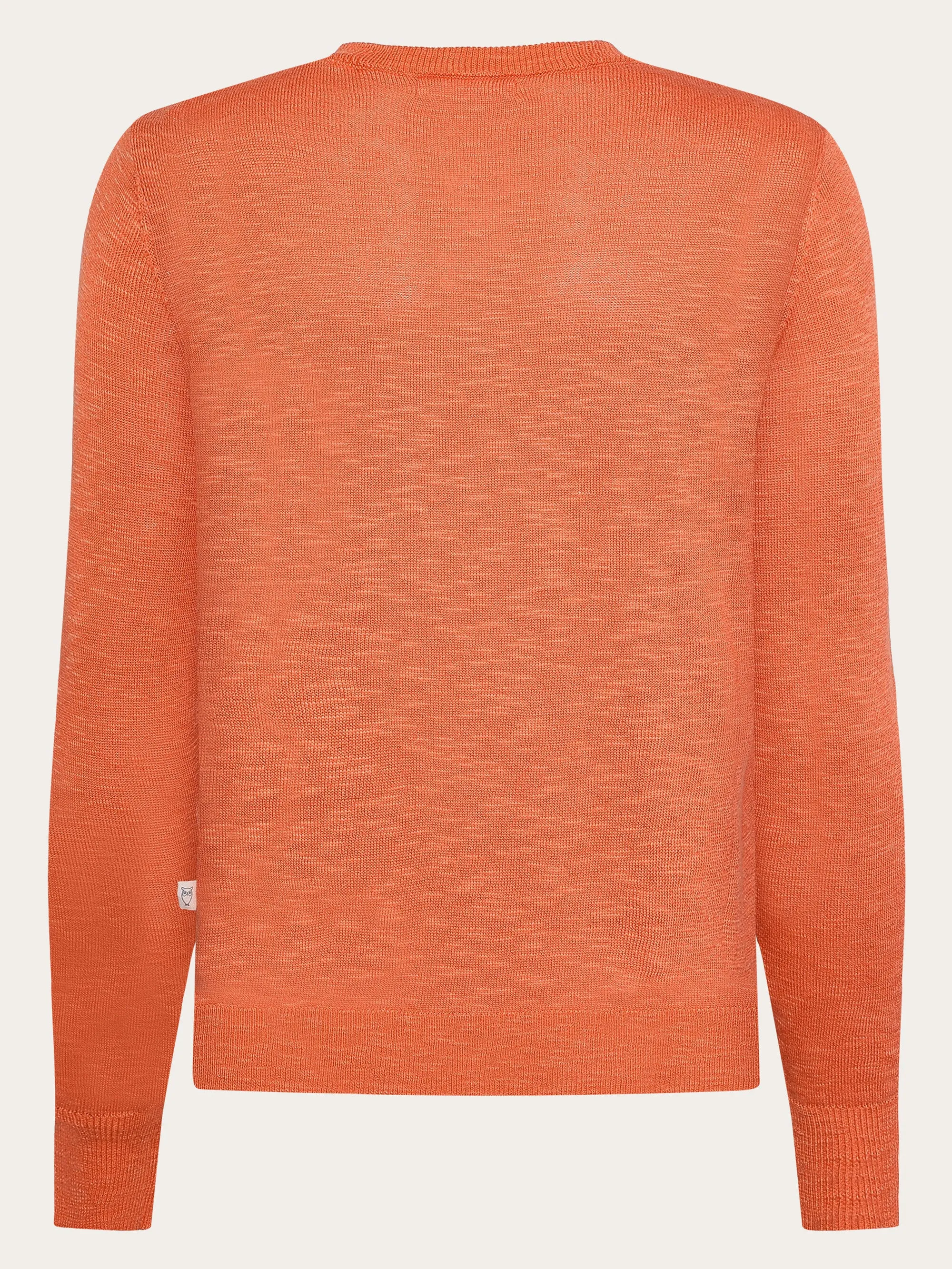 Crew neck knit Tencel - Langoustino Knowledge Cotton