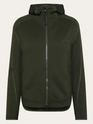 Dynamic Wool 320 Fleece hoody - RWS - Forrest Night Knowledge Cotton