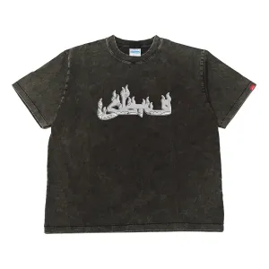 Flamezy Bandana Tee 'Black Grey'
