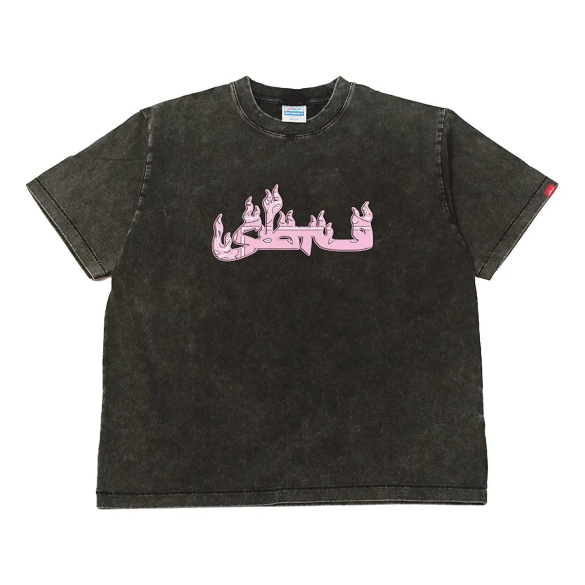 Flamezy Bandana Tee 'Black Pink'