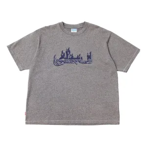 Flamezy Bandana Tee 'Grey Navy'