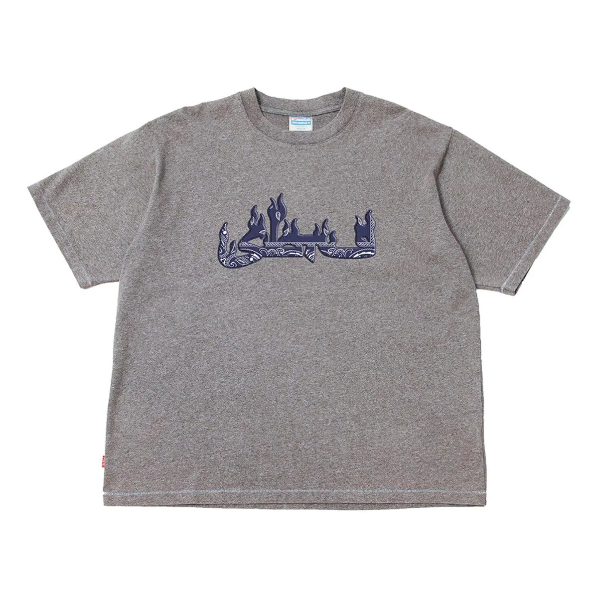 Flamezy Bandana Tee 'Grey Navy'