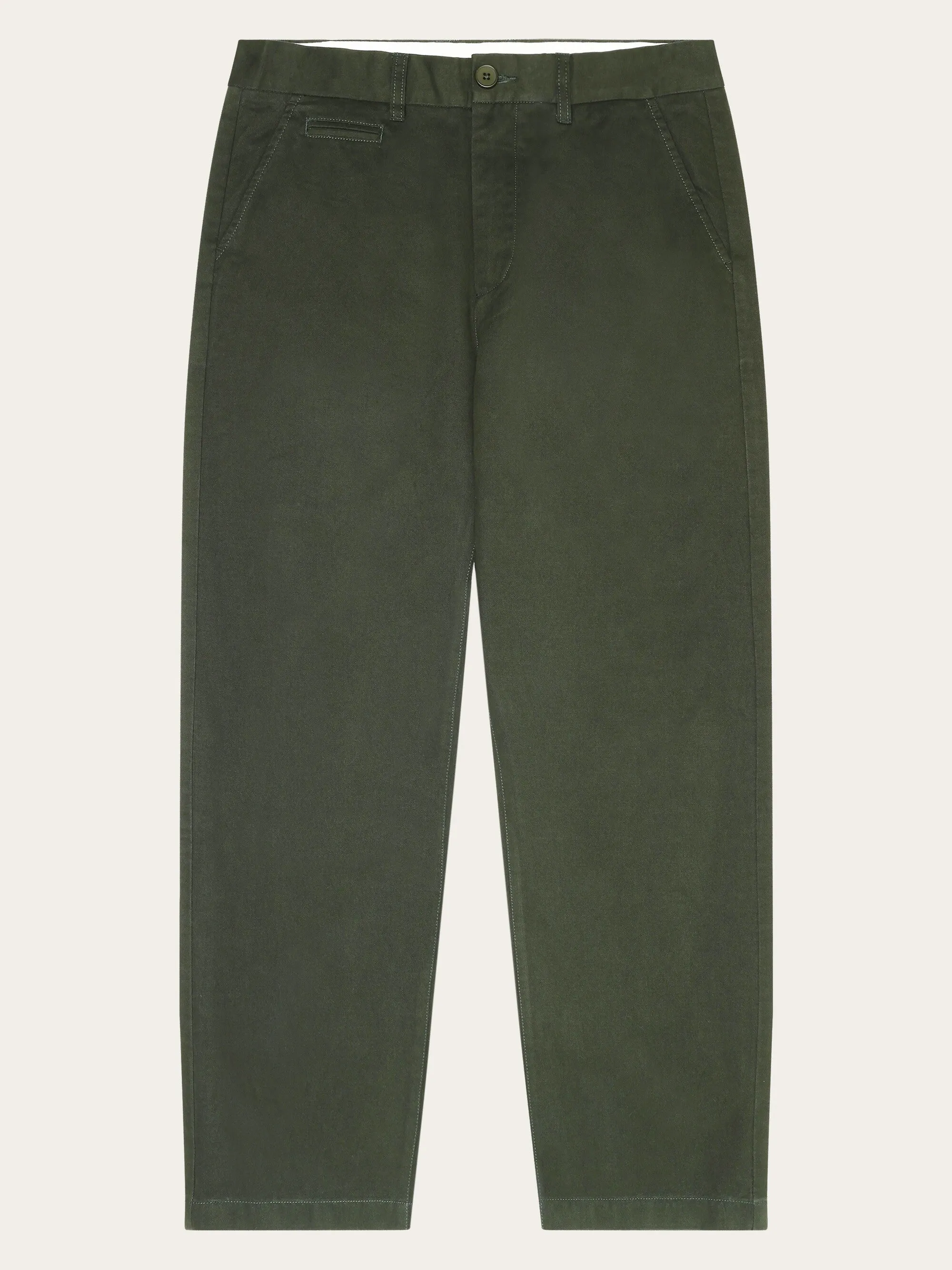 FLINT Organic Cotton Twill Chino GOTS/Vegan - Forrest Night Knowledge Cotton