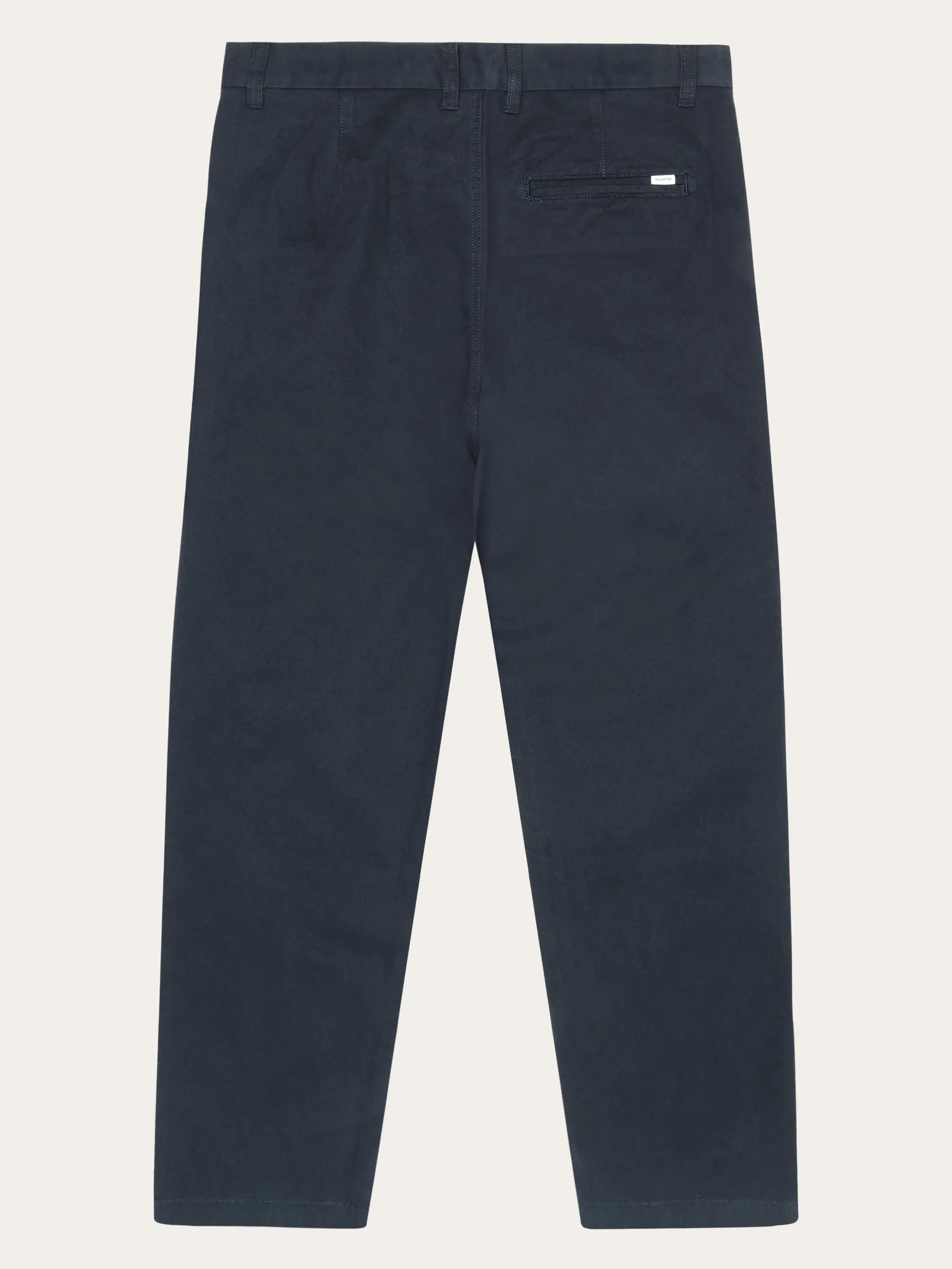 FLINT Organic Cotton Twill Chino GOTS/Vegan - Total Eclipse Knowledge Cotton