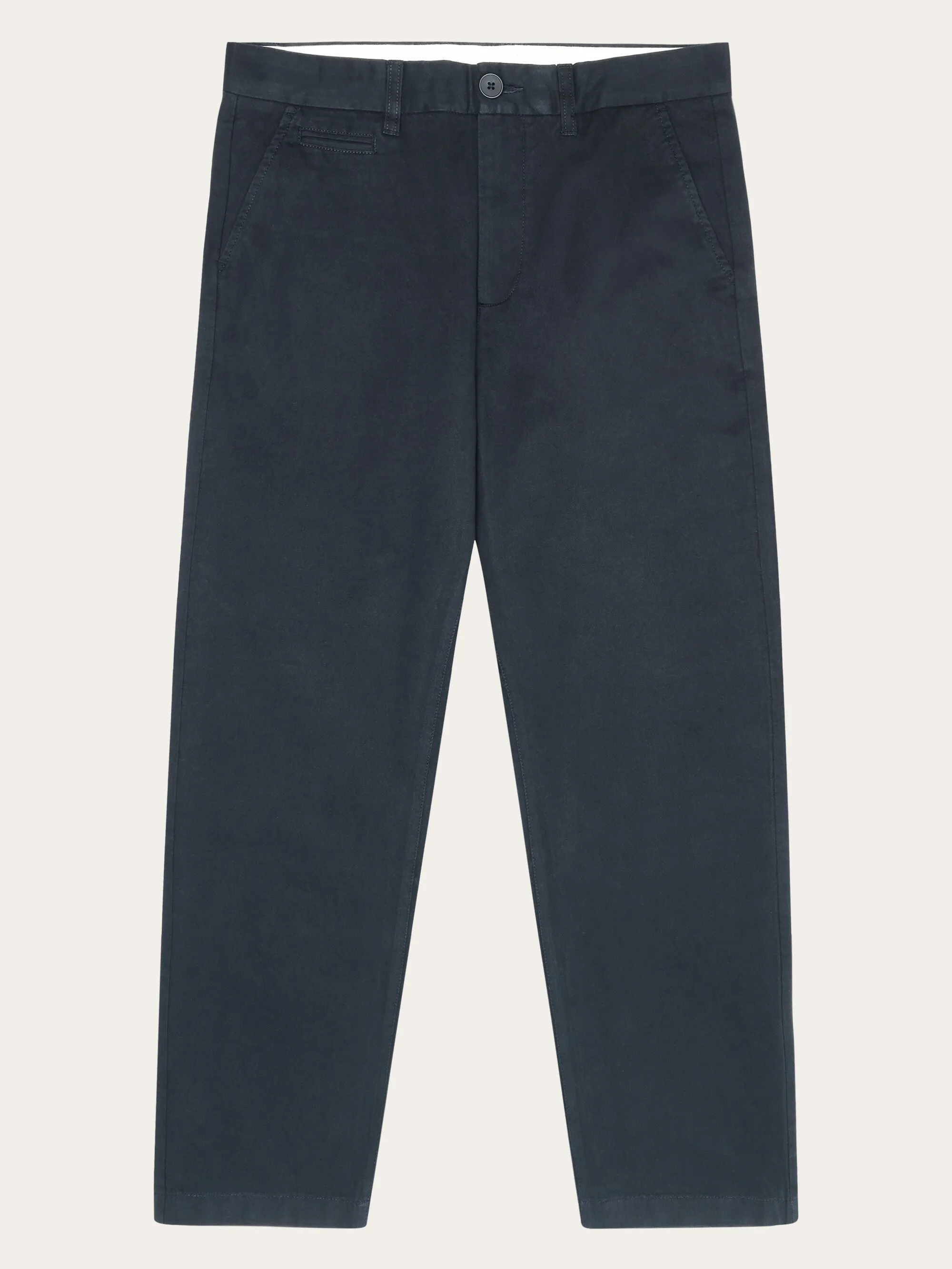 FLINT Organic Cotton Twill Chino GOTS/Vegan - Total Eclipse Knowledge Cotton