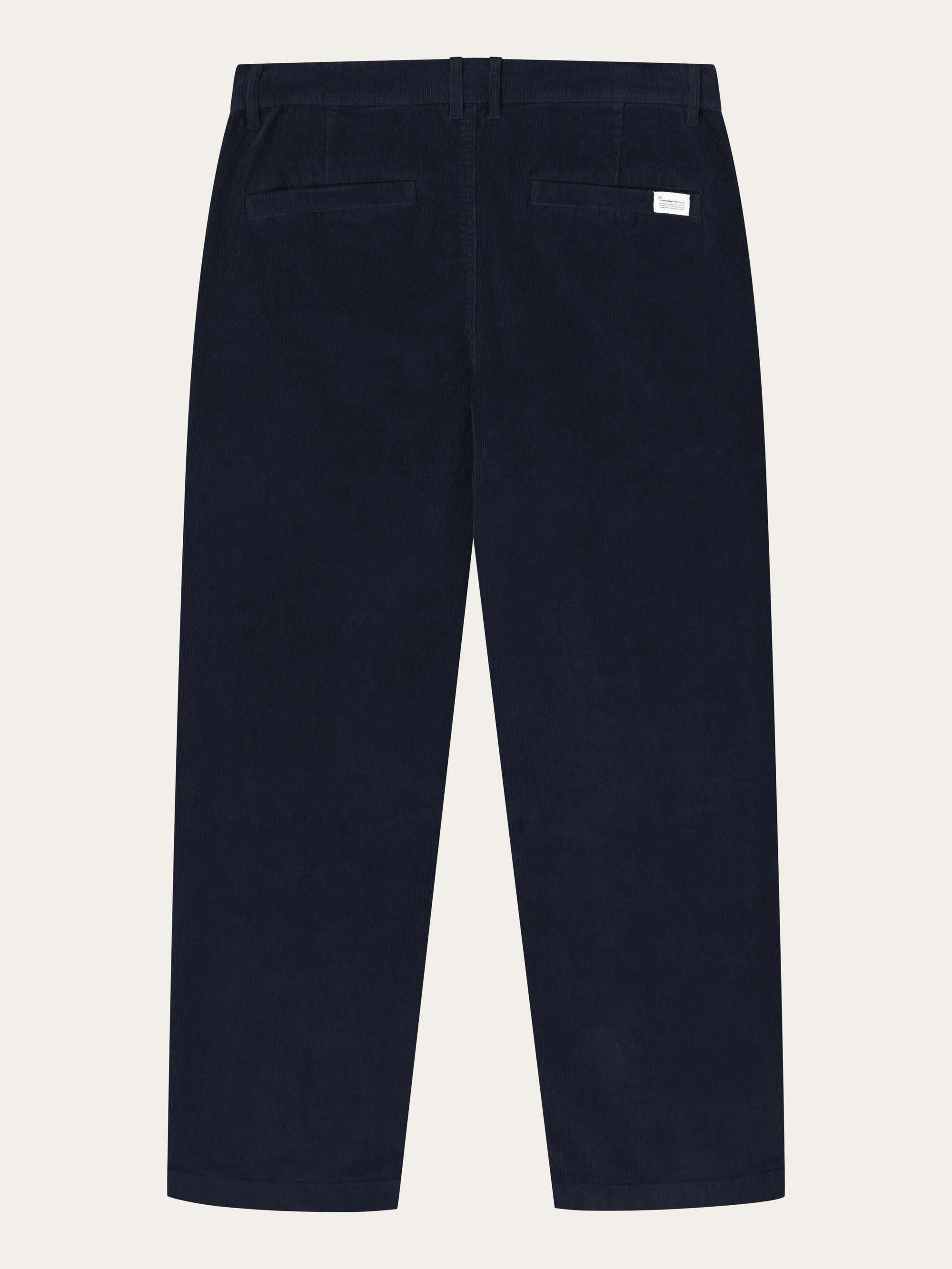 FLINT wide corduroy chino pants - Night Sky Knowledge Cotton
