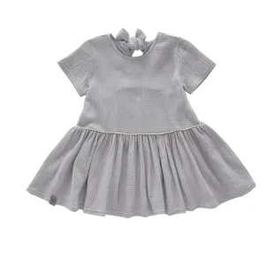Girls Hi-Low Drop Waist Dress