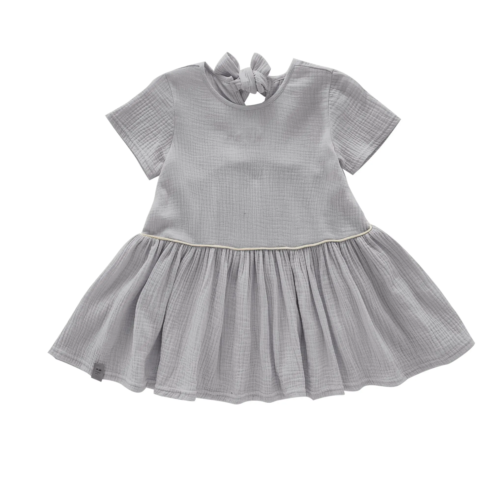 Girls Hi-Low Drop Waist Dress