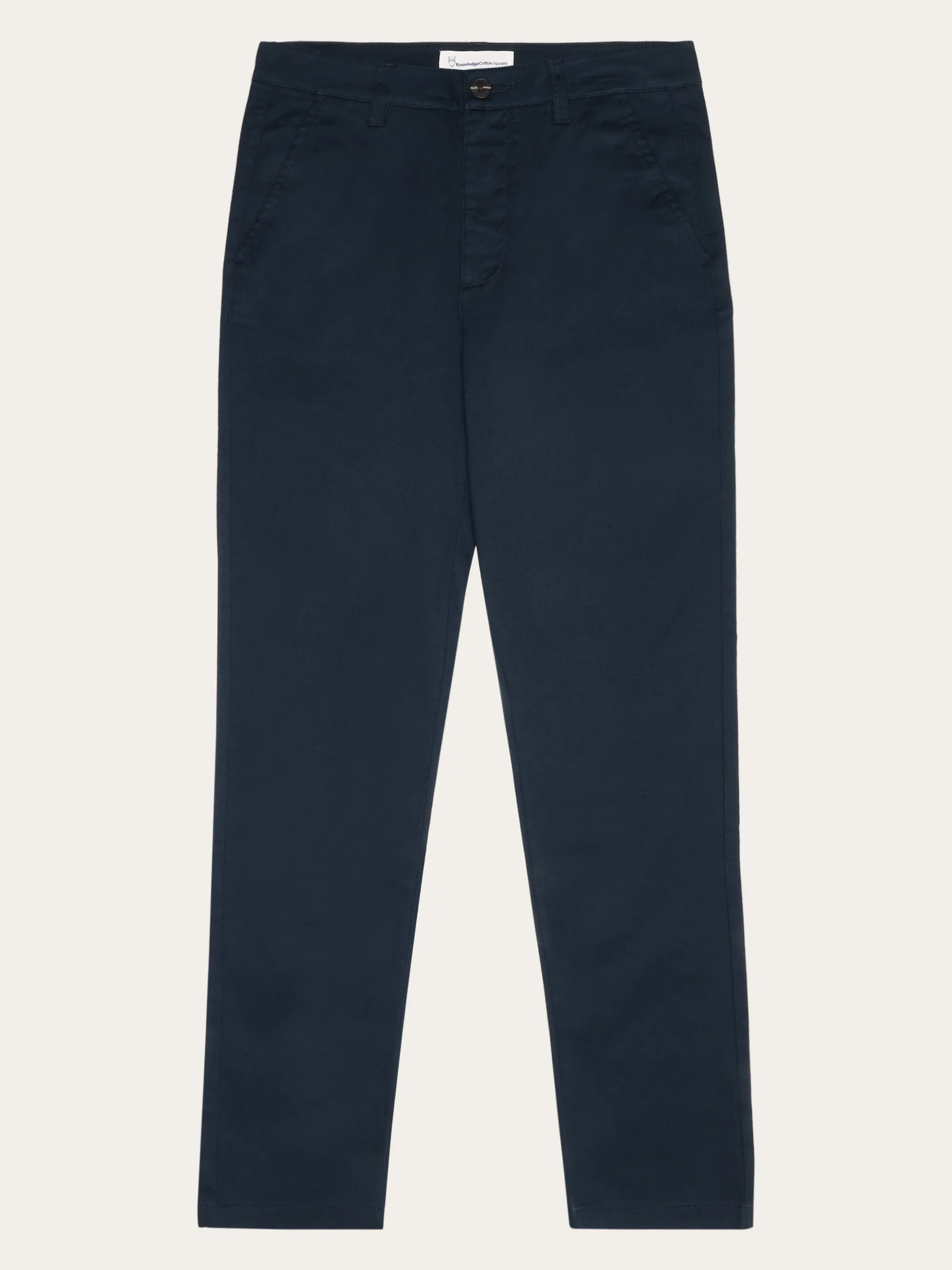IRIS mom mid-rise canvas pique chino - GOTS/Vegan - Total Eclipse Knowledge Cotton