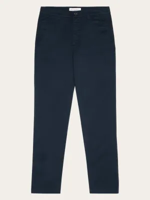 IRIS mom mid-rise canvas pique chino - GOTS/Vegan - Total Eclipse Knowledge Cotton
