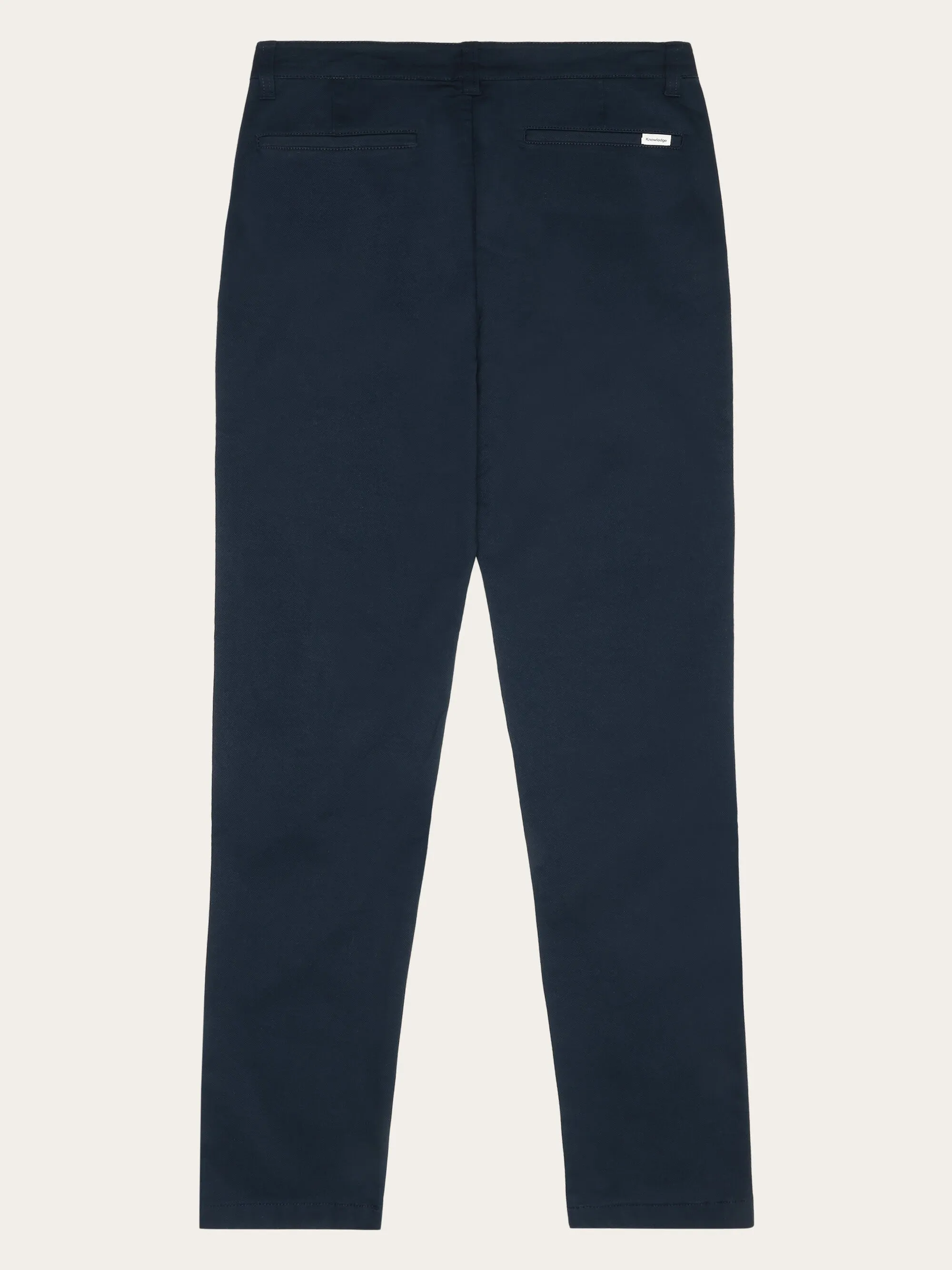 IRIS mom mid-rise canvas pique chino - GOTS/Vegan - Total Eclipse Knowledge Cotton