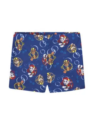Kids Boy Graphic Printed Swim Short,Dark Blue