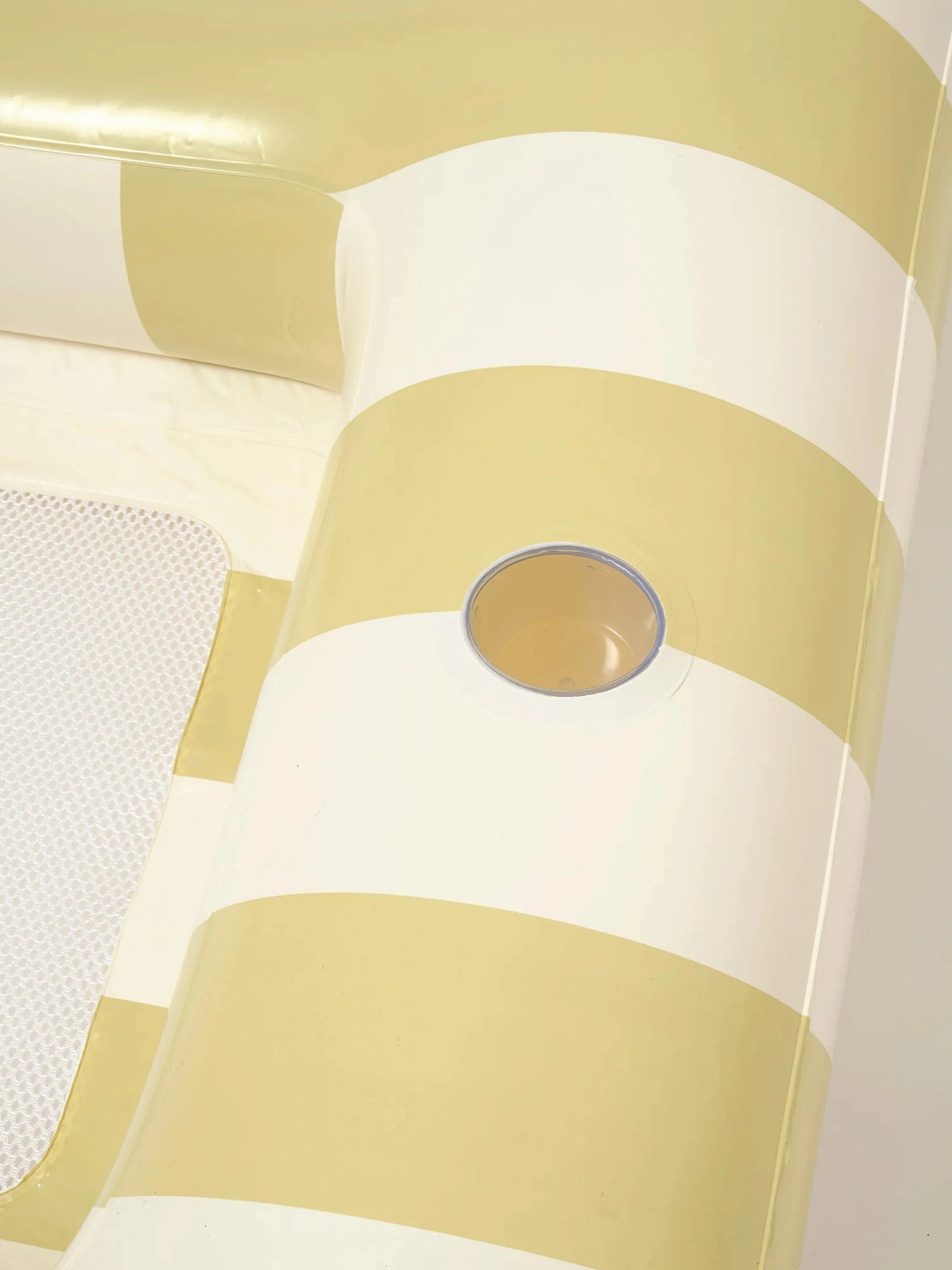 Kids Striped Twin Hammock Casa in Beige (220cm)