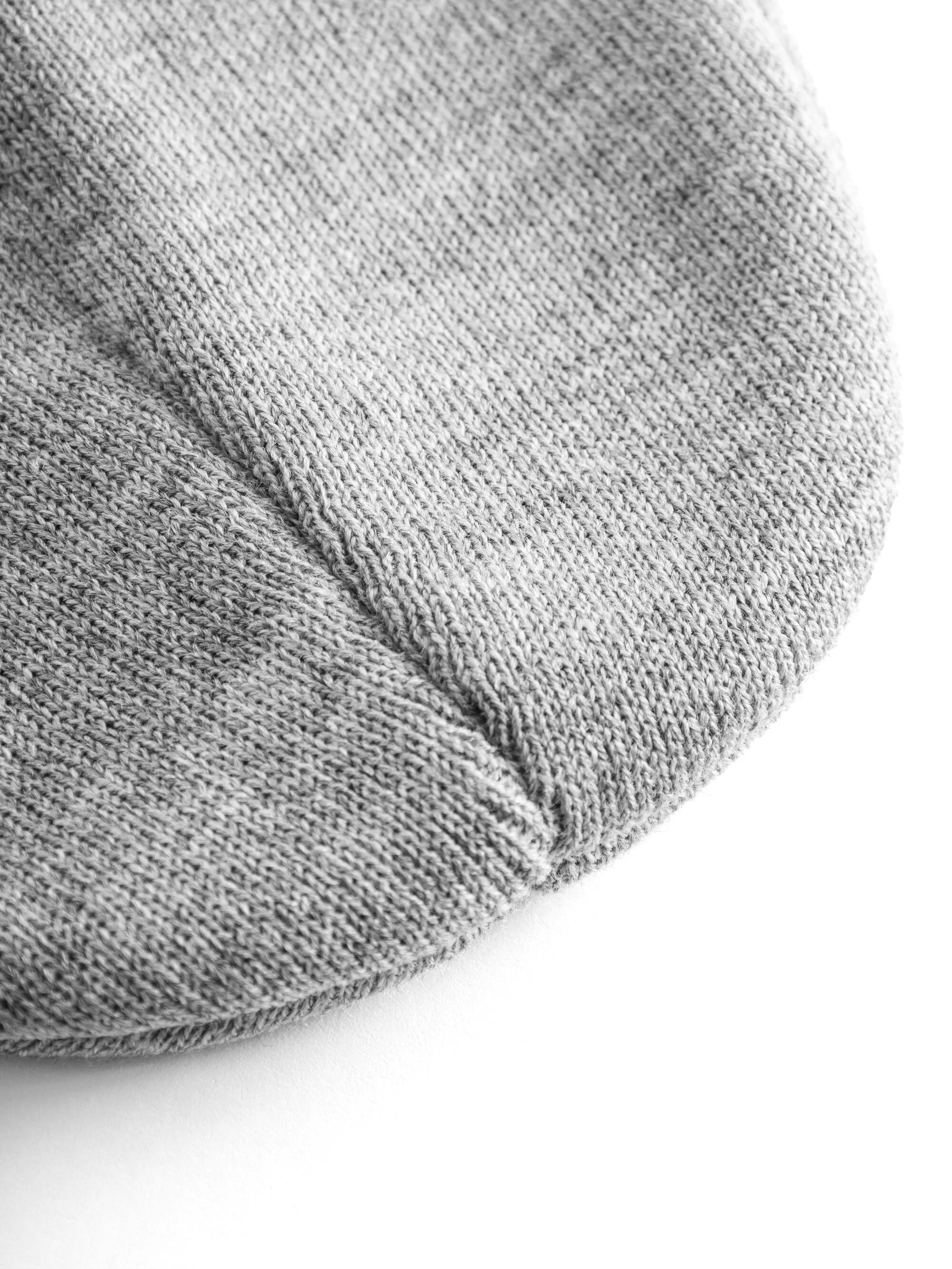 Kids Wool beanie - Grey Melange Knowledge Cotton