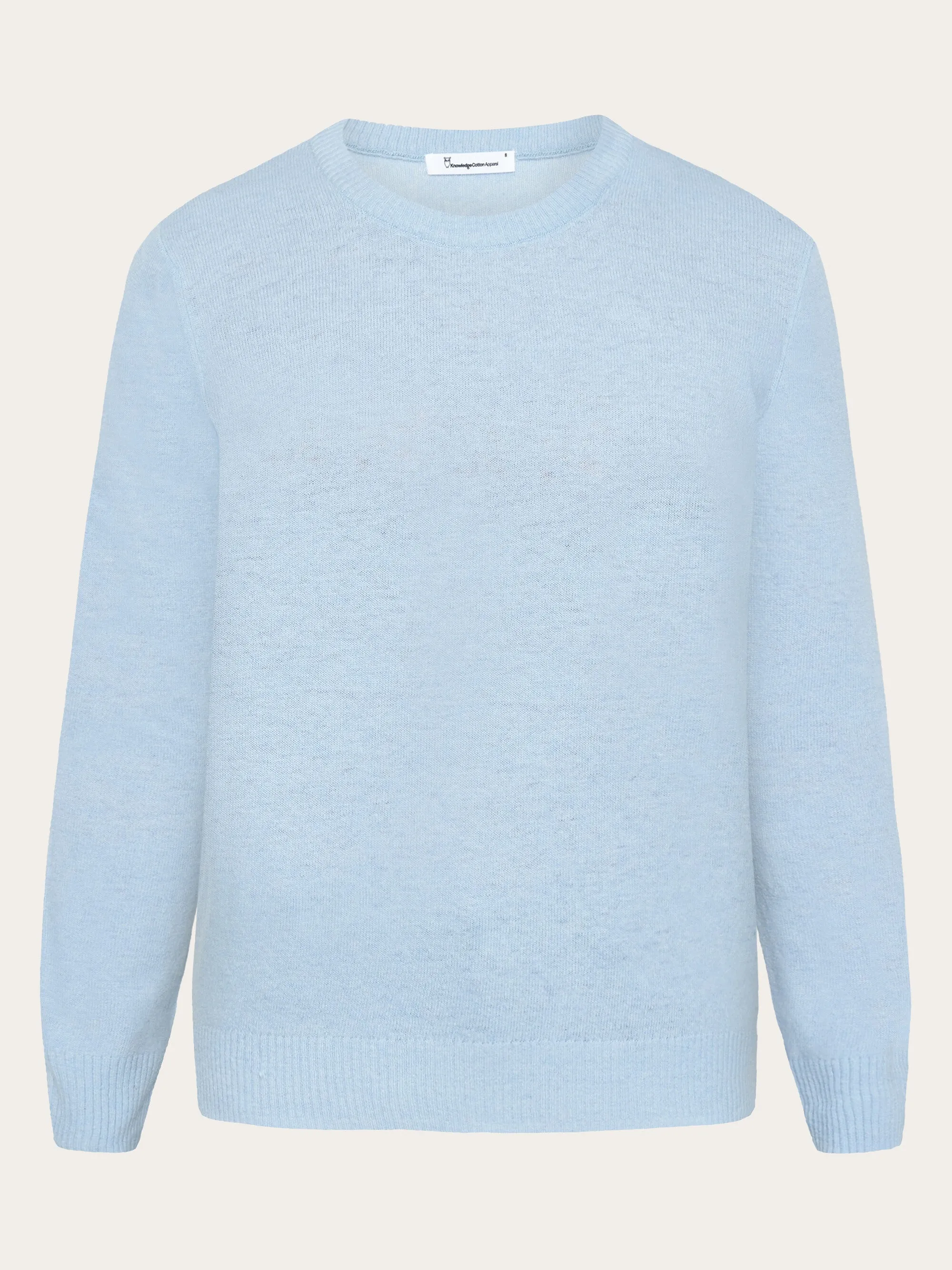 Lambswool crew neck - Asley Blue Knowledge Cotton