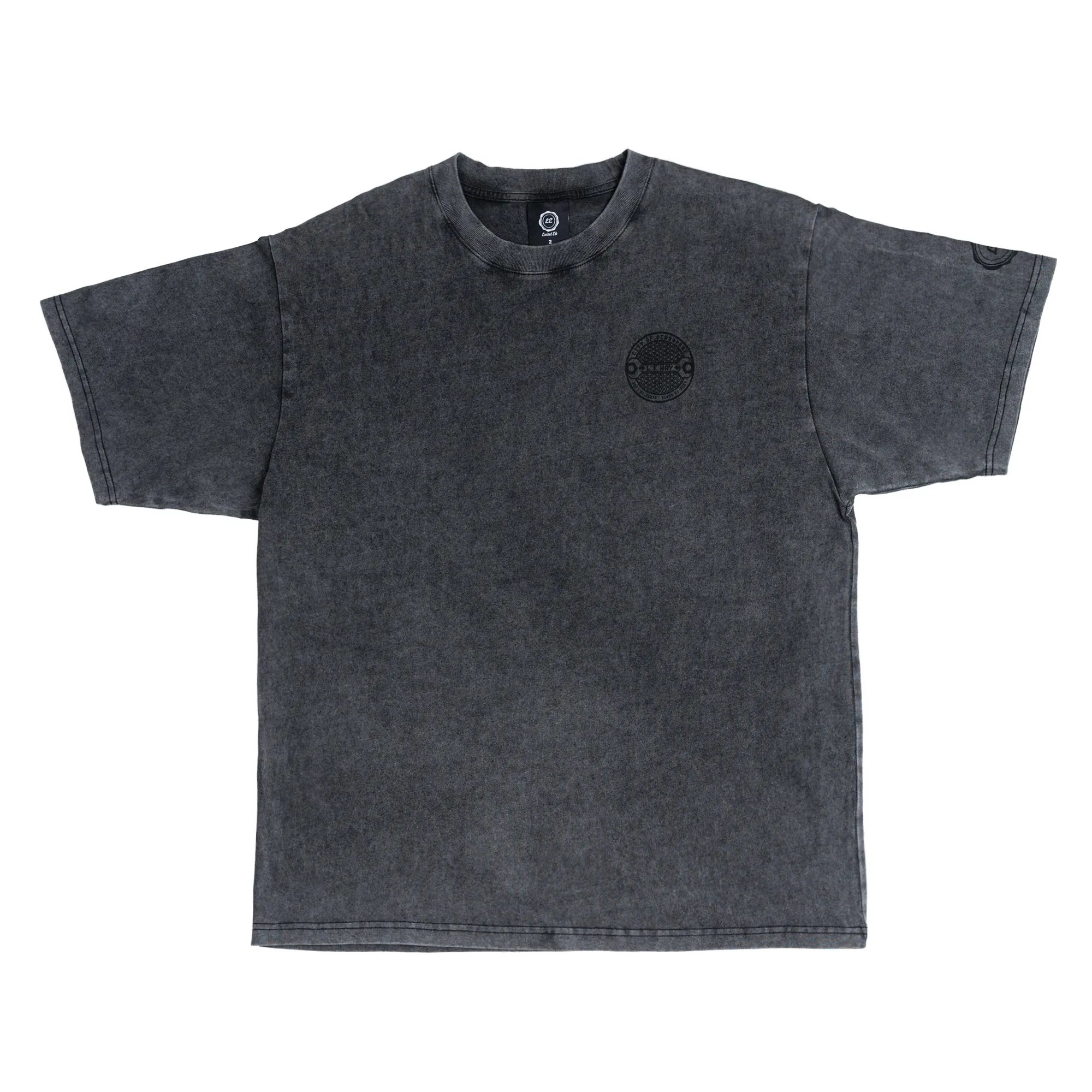 LE WAY TEE 'Washed Grey'