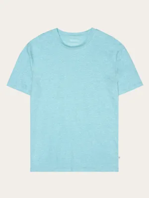 Linen t-shirt - Aqua-Esque Knowledge Cotton