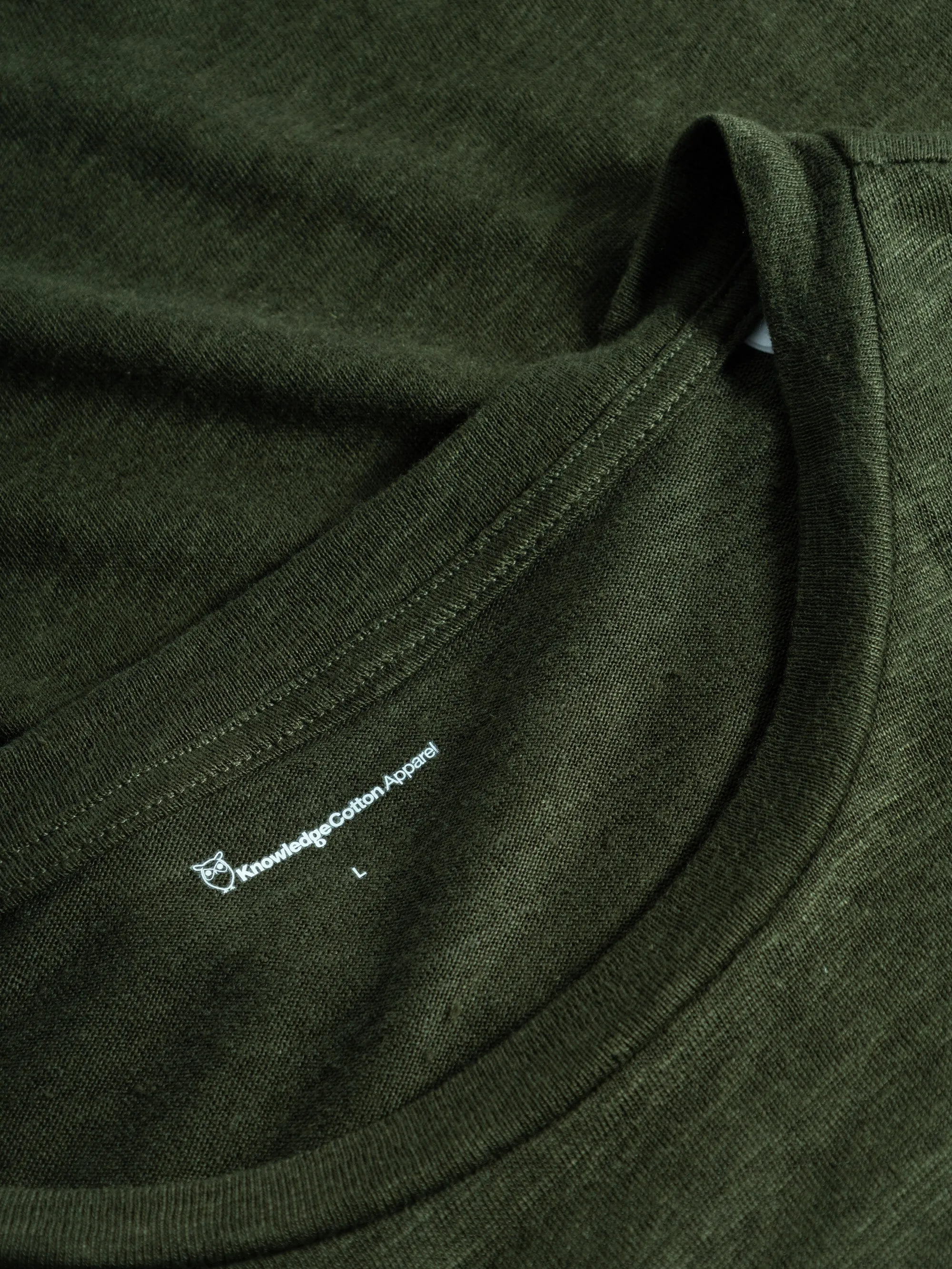 Linen t-shirt - Forrest Night Knowledge Cotton