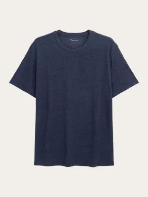 Linen t-shirt - Total Eclipse Knowledge Cotton