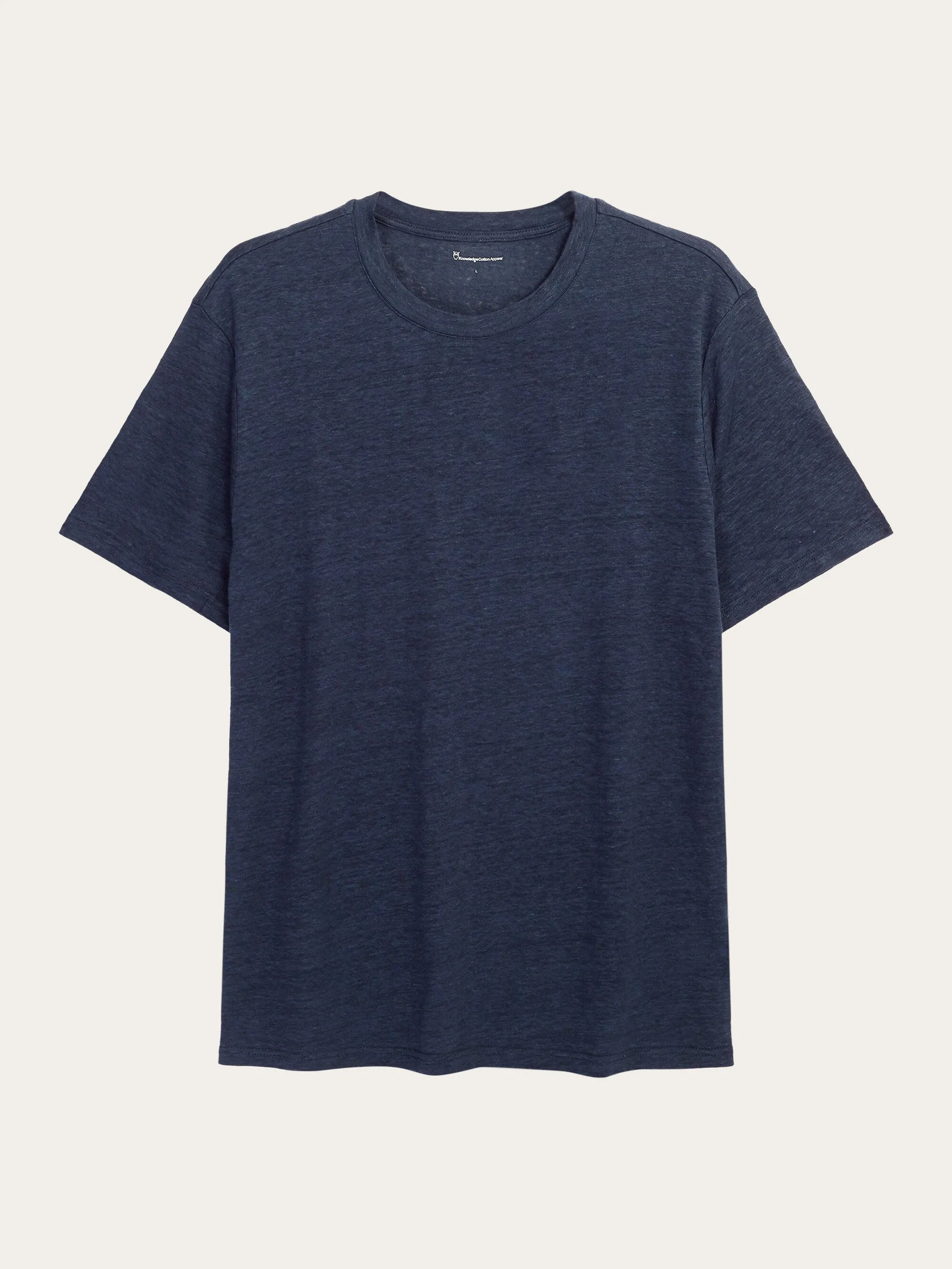 Linen t-shirt - Total Eclipse Knowledge Cotton