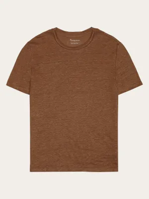 Linen t-shirt - Tuffet Knowledge Cotton