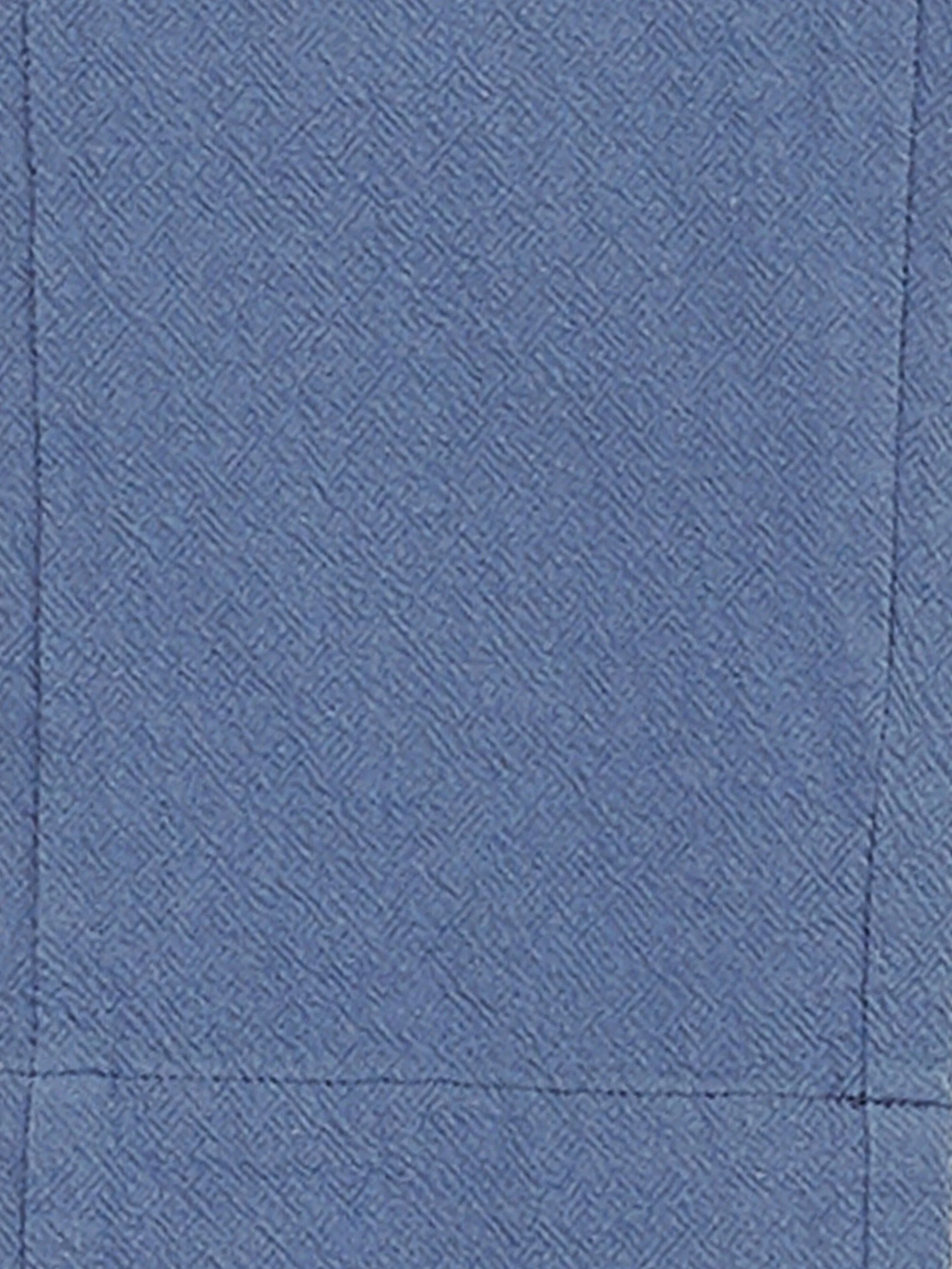 Loose crushed cotton pants - GOTS/Vegan - Moonlight Blue Knowledge Cotton