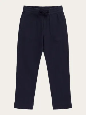 Loose crushed cotton pants - GOTS/Vegan - Total Eclipse Knowledge Cotton