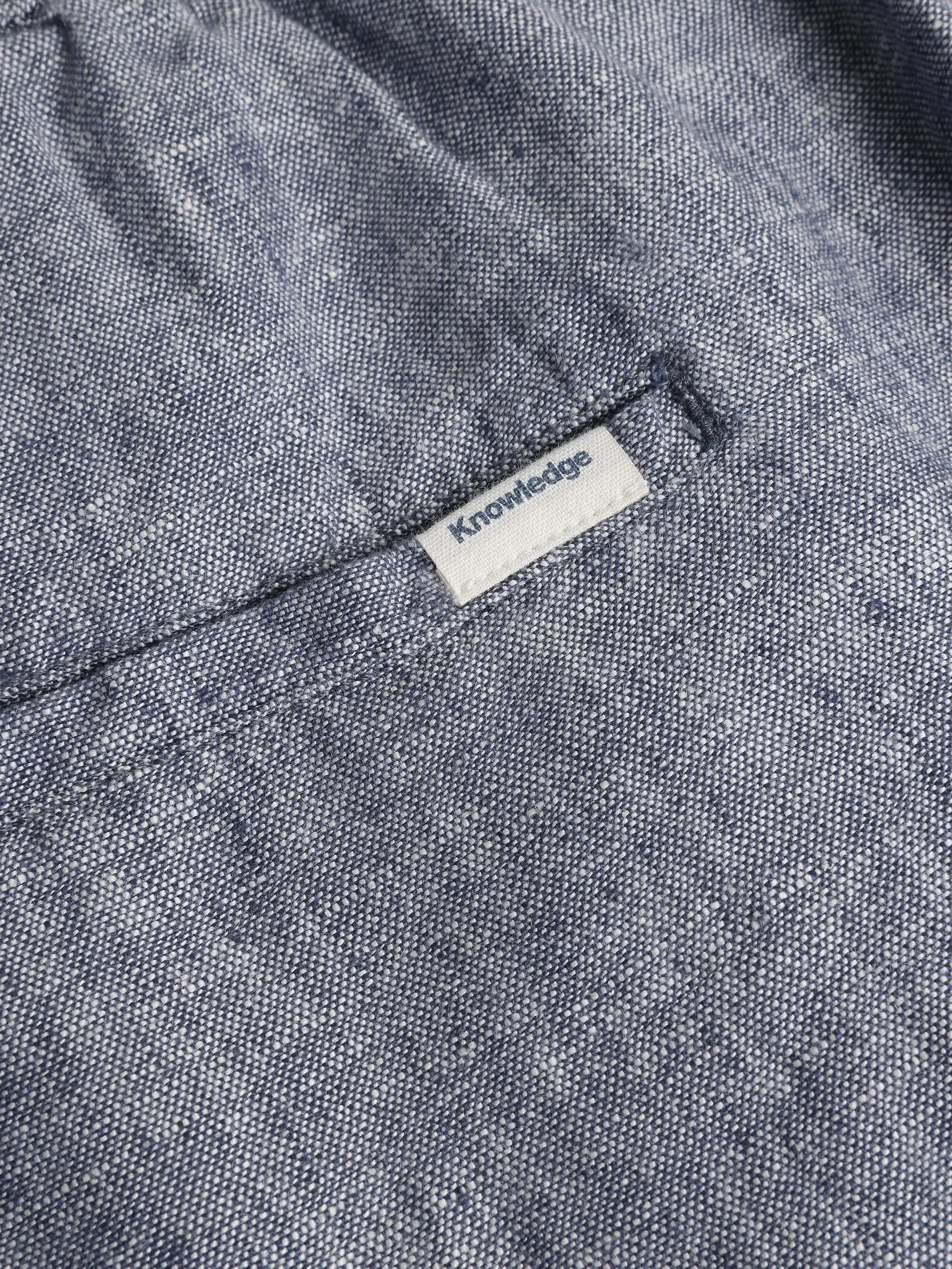 Loose linen pant - Vintage Indigo Knowledge Cotton