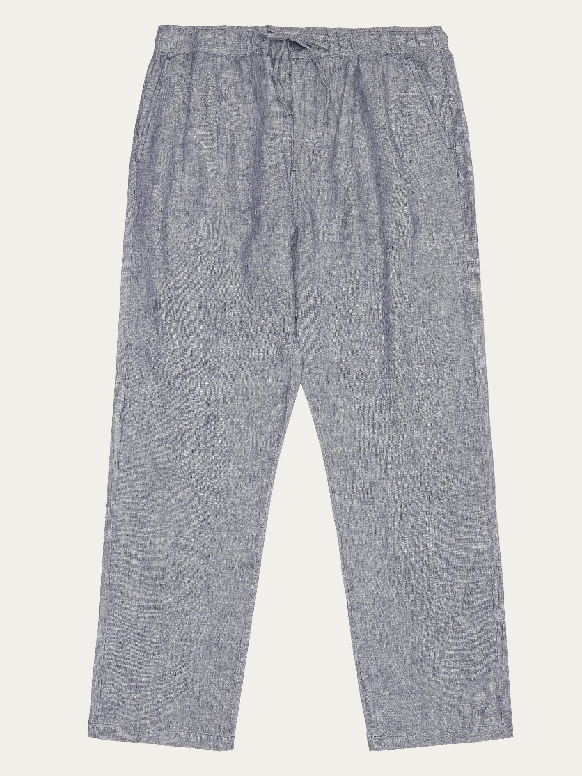 Loose linen pant - Vintage Indigo Knowledge Cotton