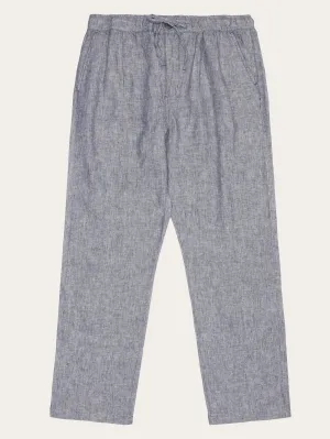 Loose linen pant - Vintage Indigo Knowledge Cotton